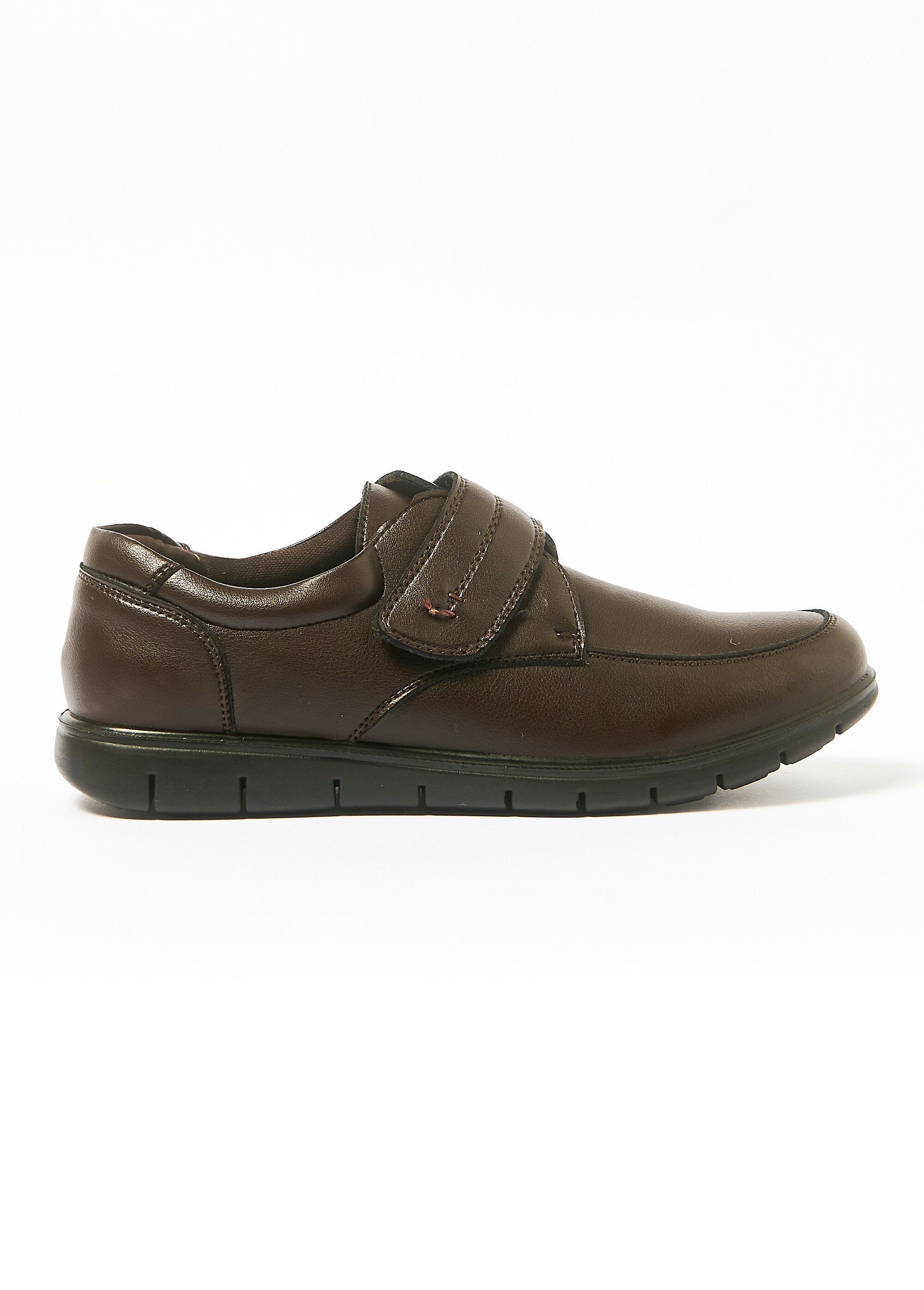 Sapatos_derby_antiderrapantes_com_velcro_Marron_DR1_slim