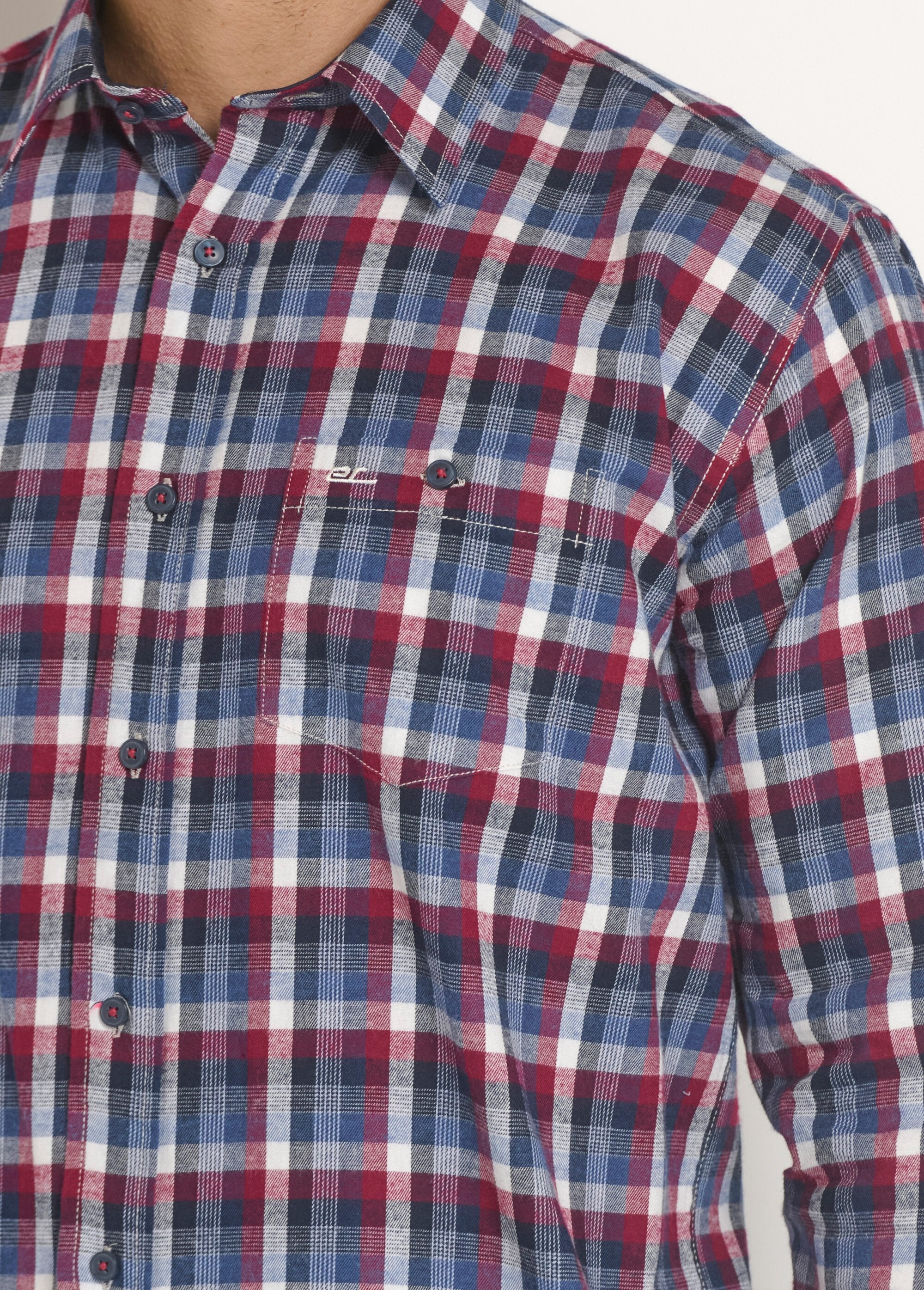 Camisa_de_flanela_quente_com_xadrez_Carreaux_bleu_et_rouge_DE1_slim