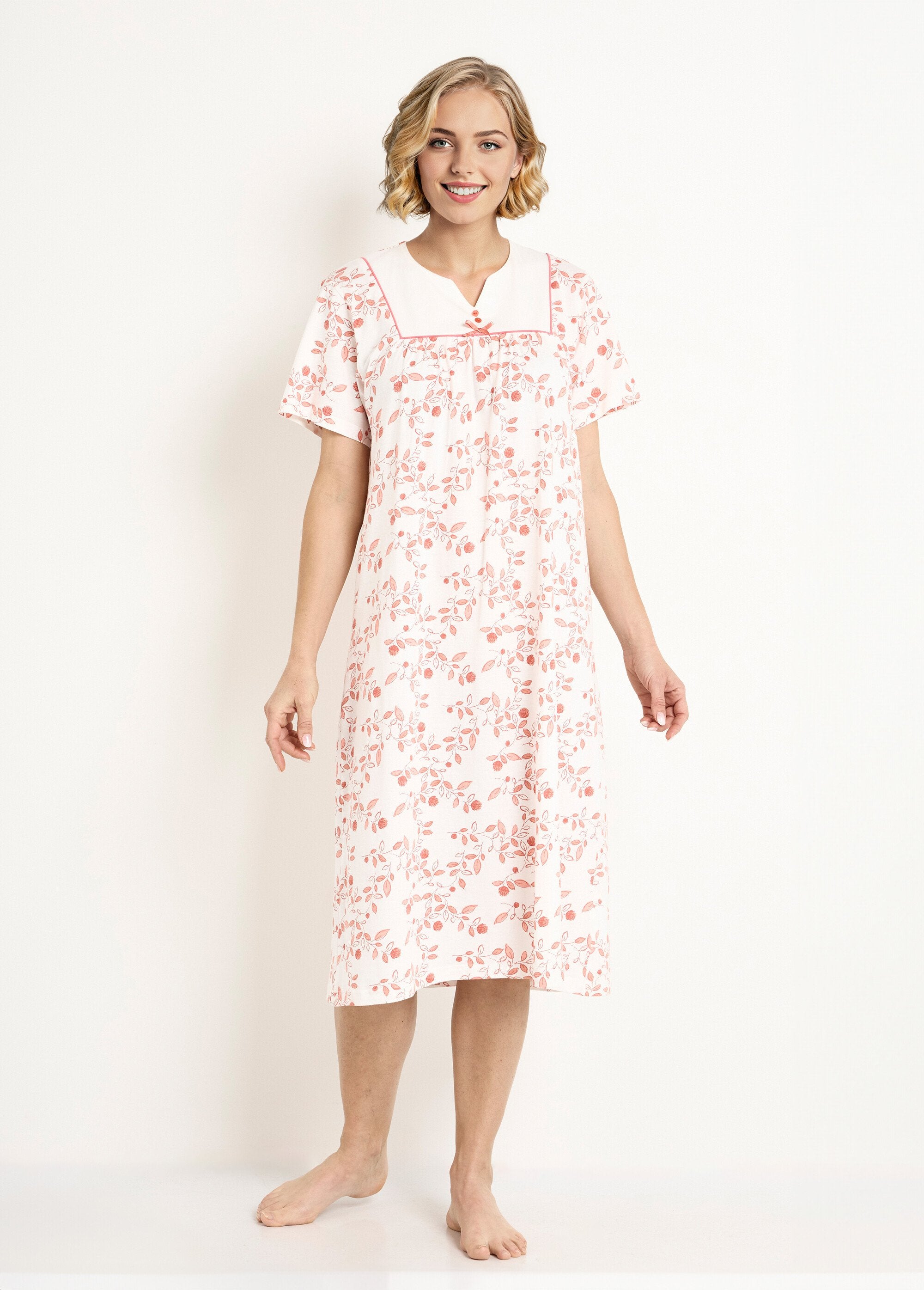 Chemise_de_nuit_confort_mi_longue_imprimée_Terracotta_FA1_slim