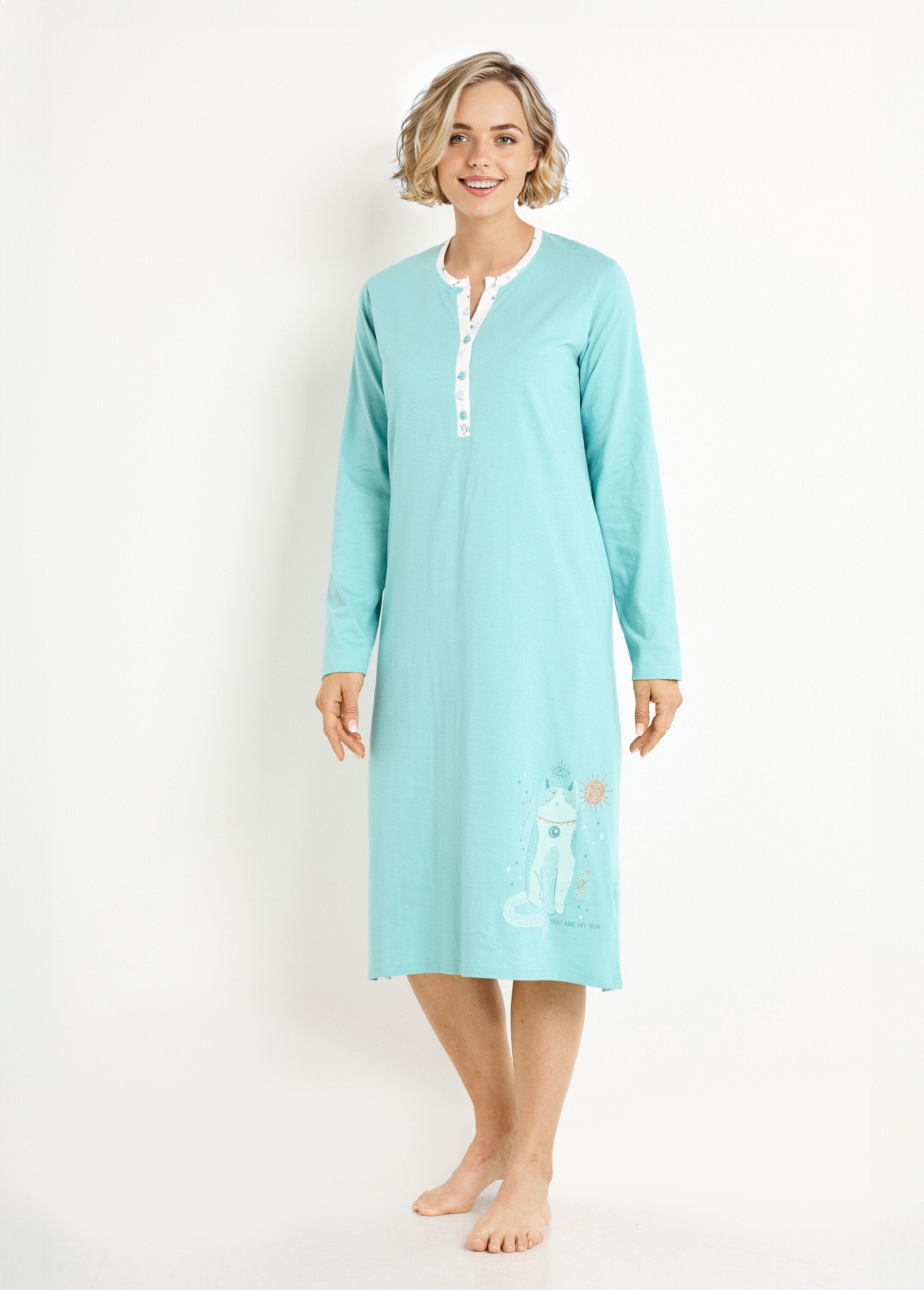 Camisola_de_algodão_com_botões_e_comprimento_médio_Aqua_FA1_slim