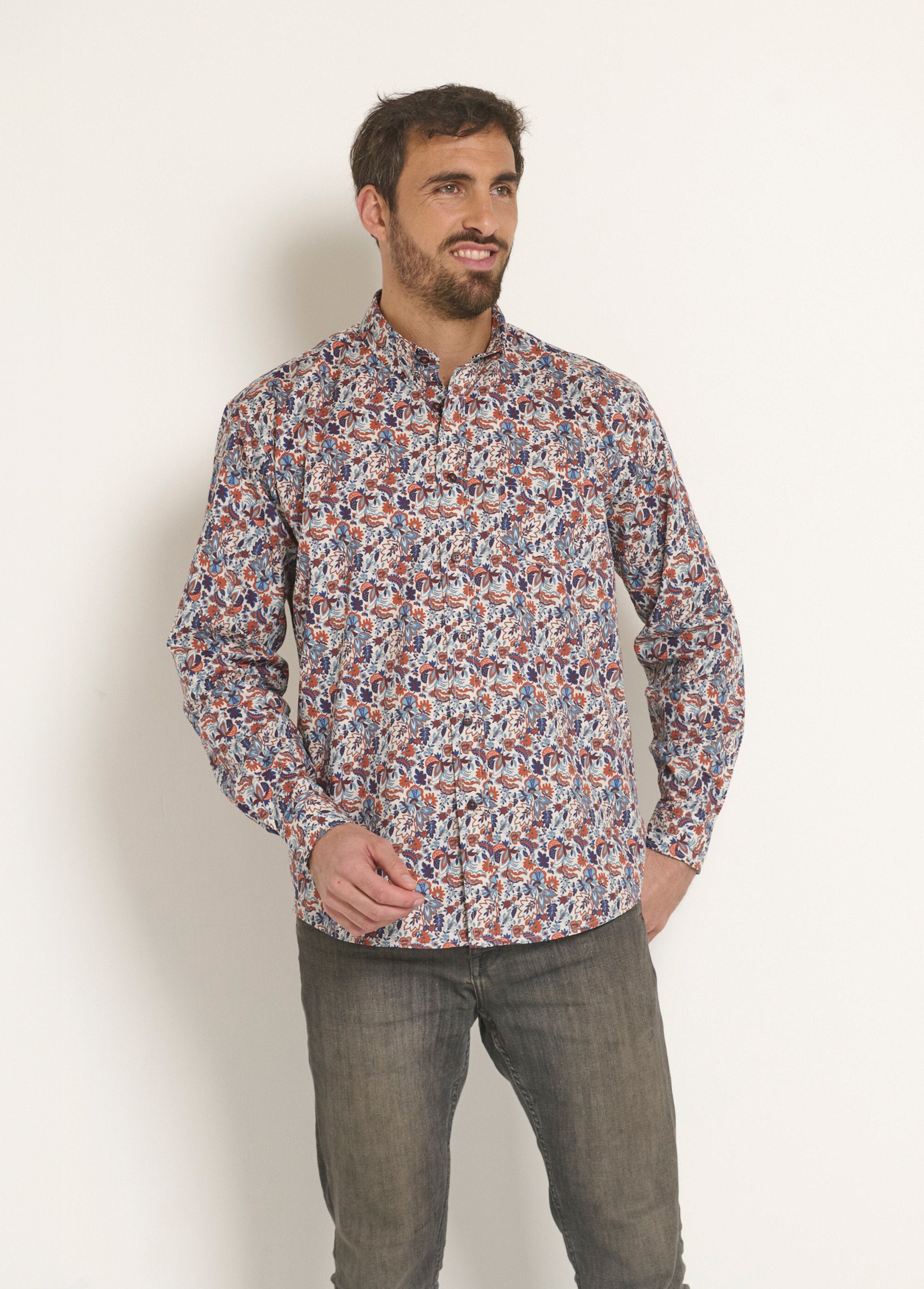 Camisa_com_estampa_paisley_chique_Orange_et_bleu_FA1_slim