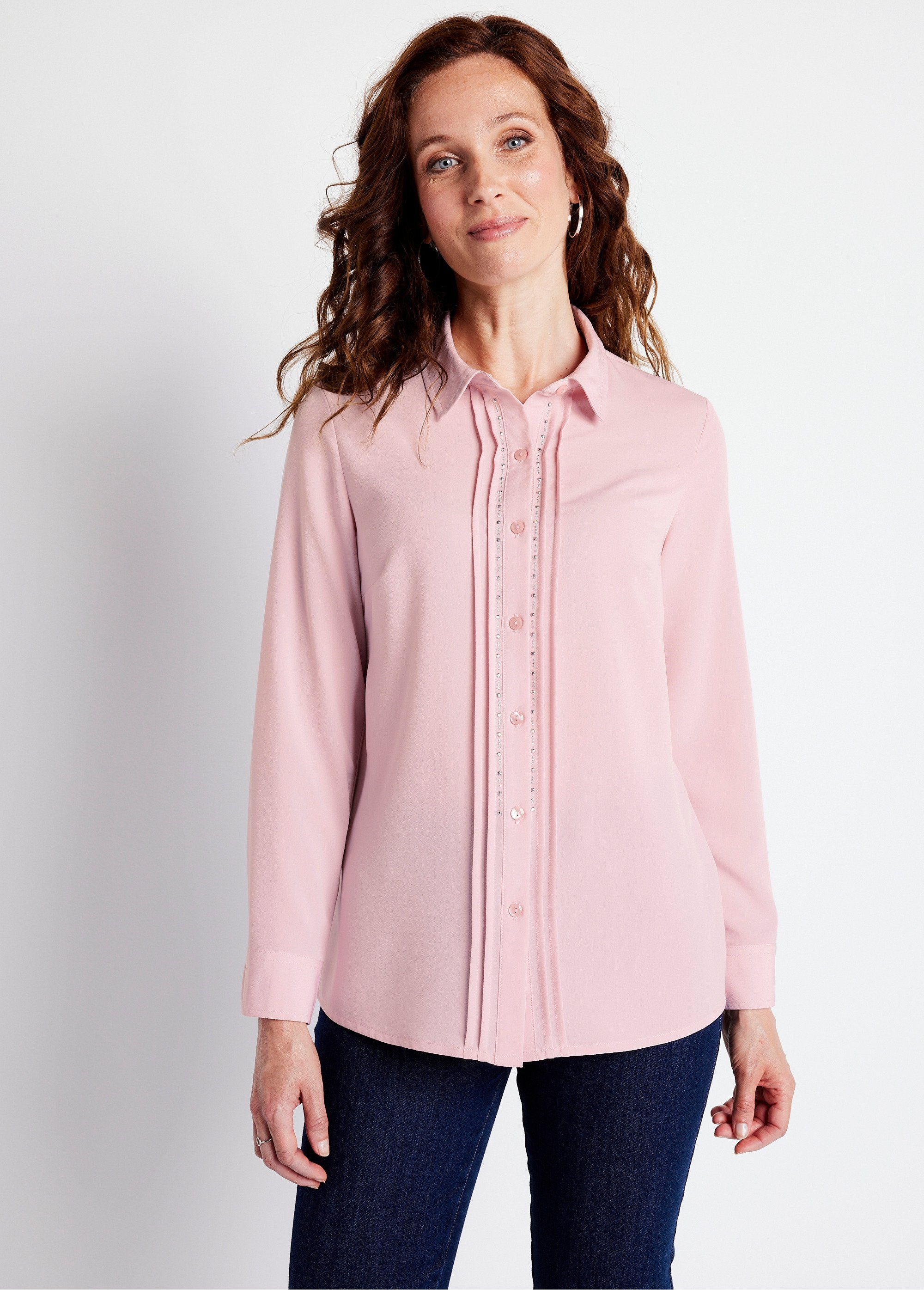 Blusa_longa_lisa_com_botões_de_strass_e_gola_de_camisa_ROSA_FA1_slim