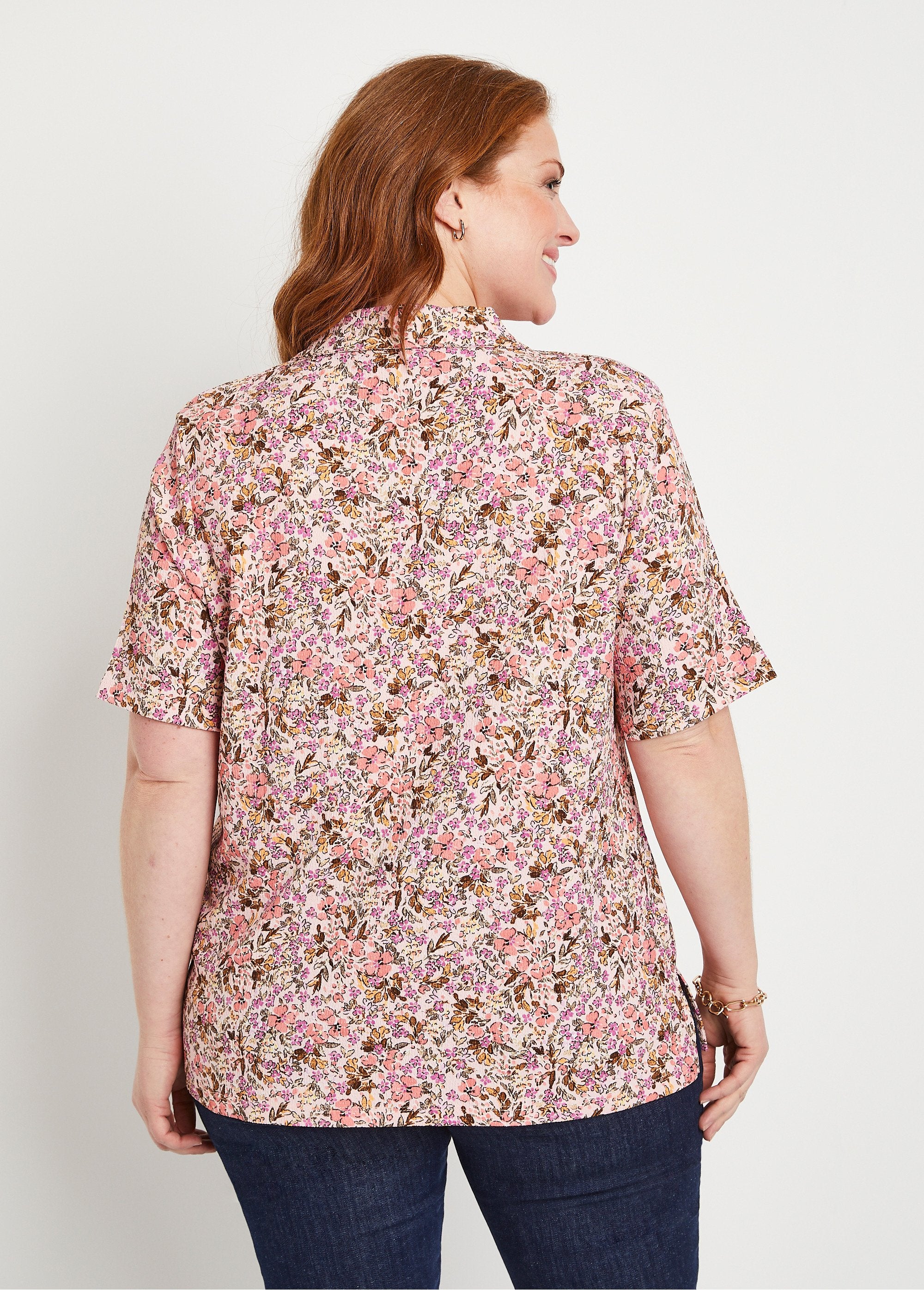 Blusa_longa_em_crepe_floral_Rosa_e_laranja_DO1_curvy