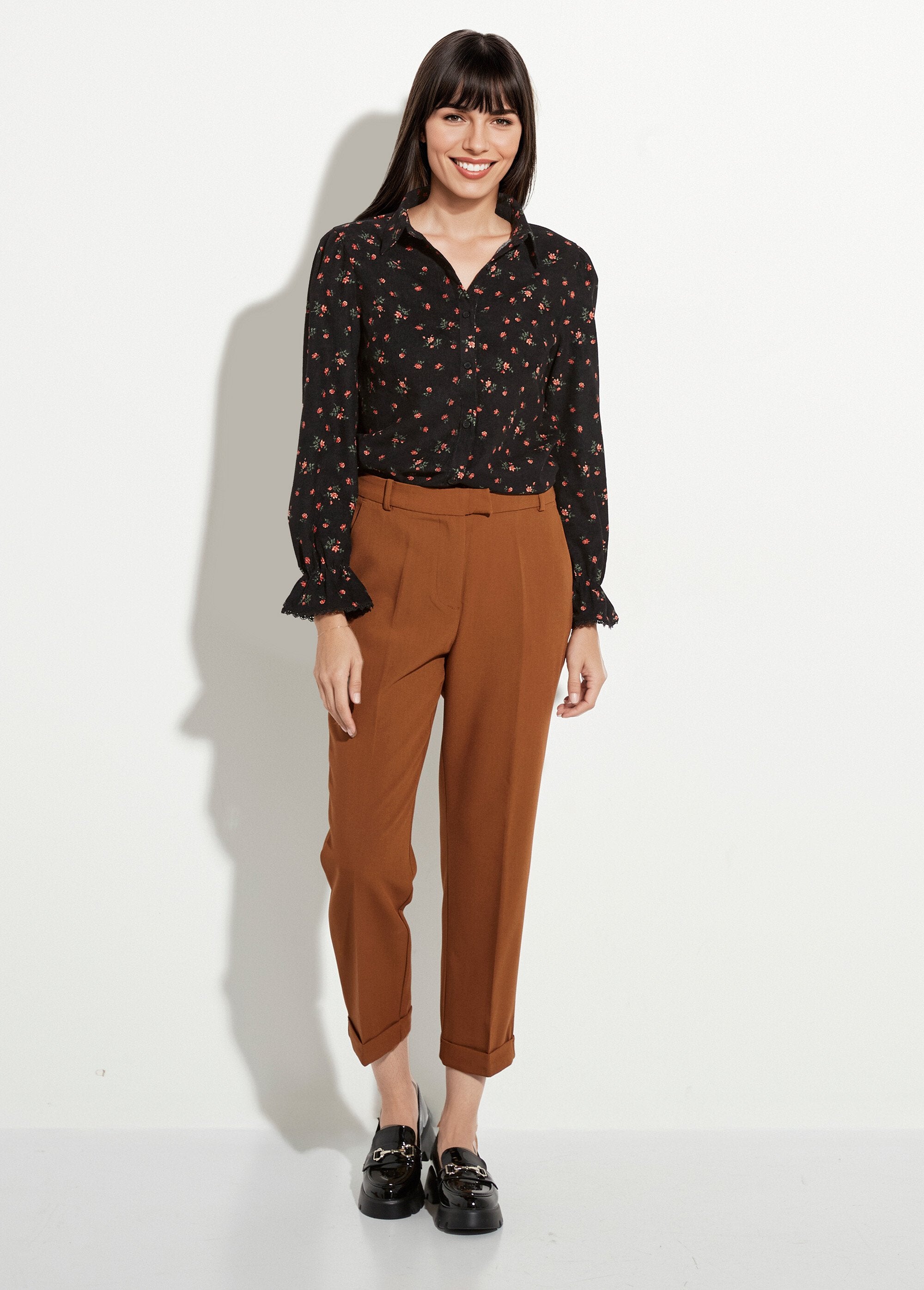 Chemisier_velours_milleraies_motif_roses_Noir_imprime_SF1_slim