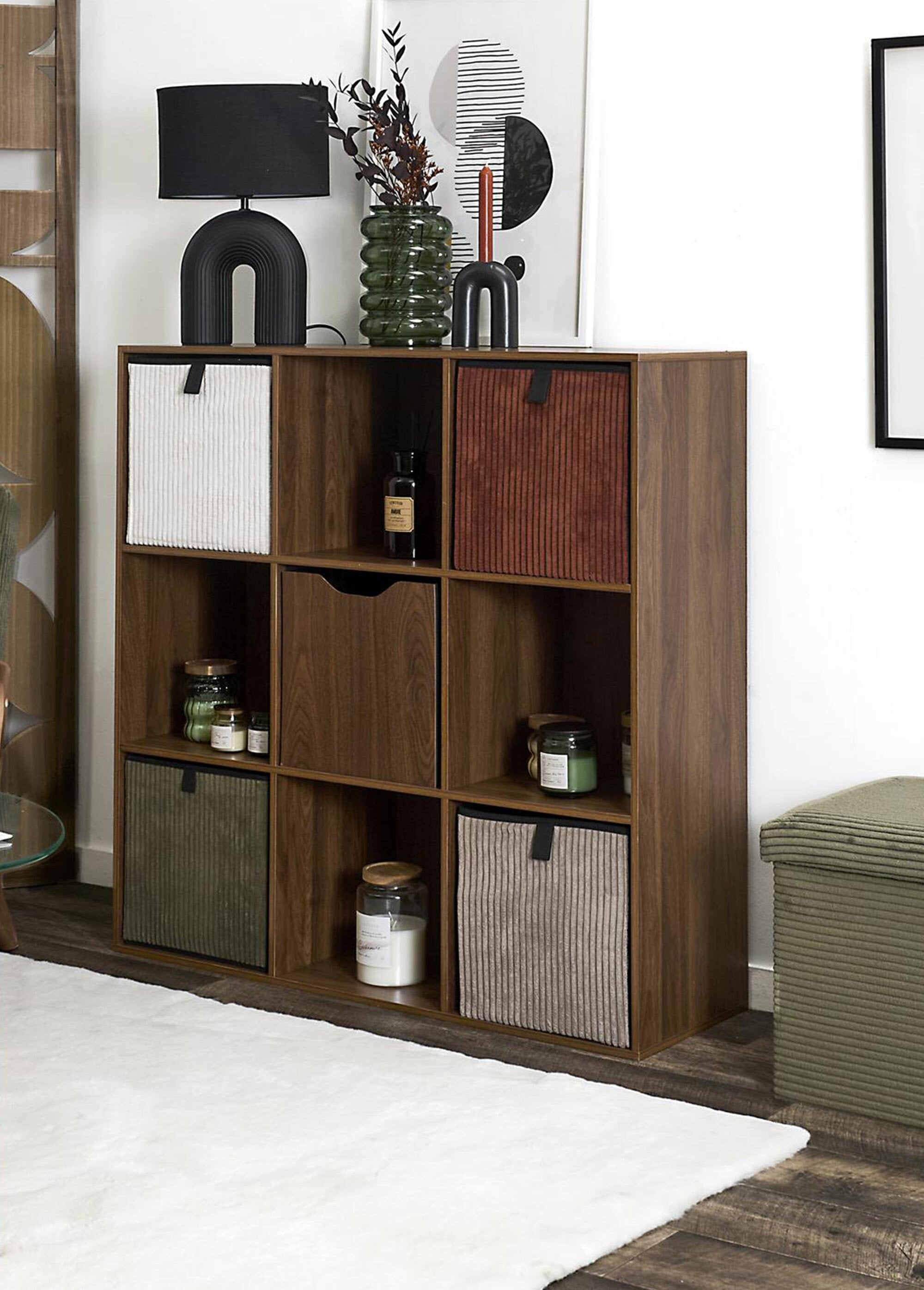 Cubo_de_arrumação_dobrável_com_efeito_de_material_Bois_fonce_SF1_slim