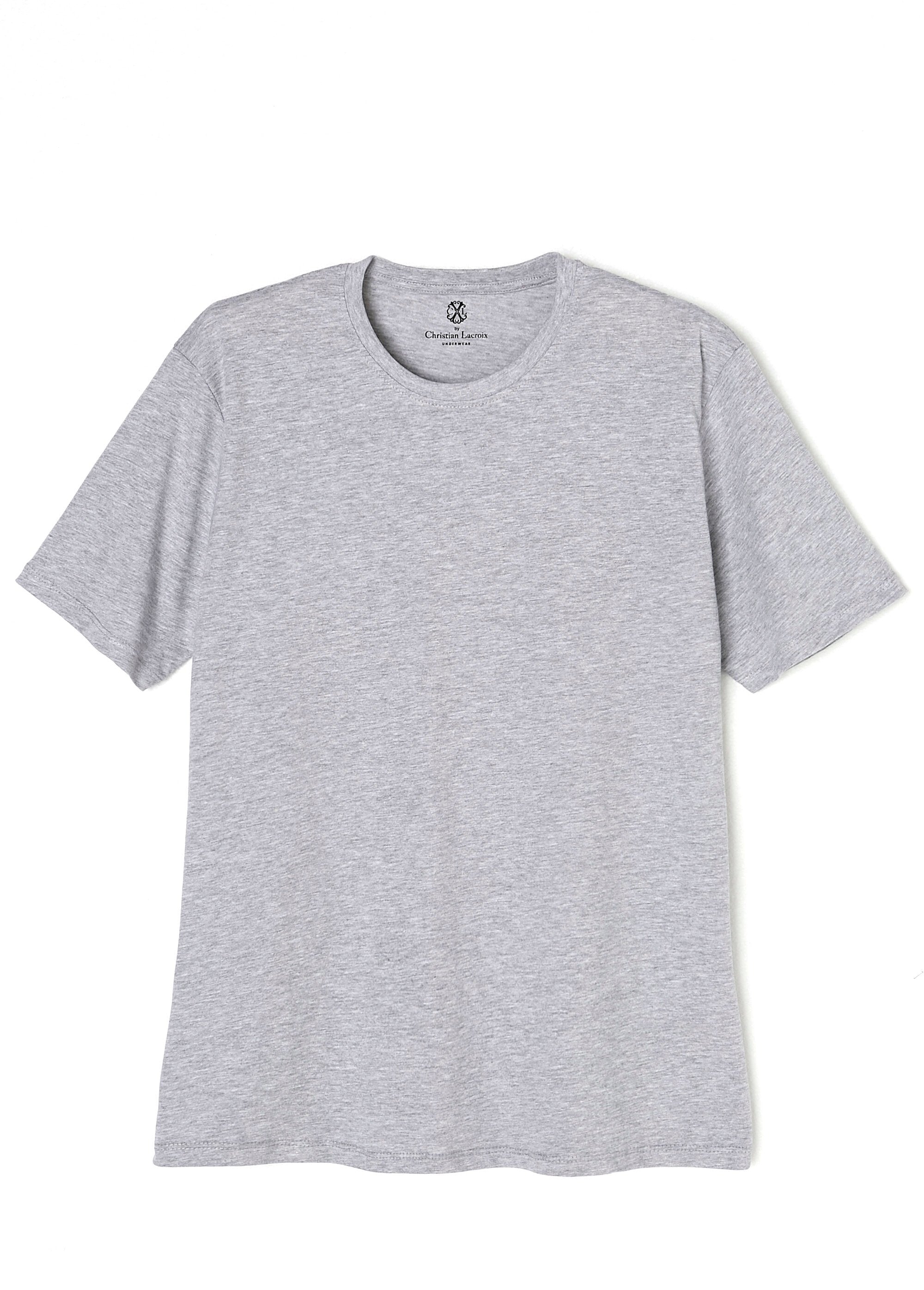 CXL_por_Christian_Lacroix®_-_Camiseta_de_algodão_puro_Gris_FA1_slim