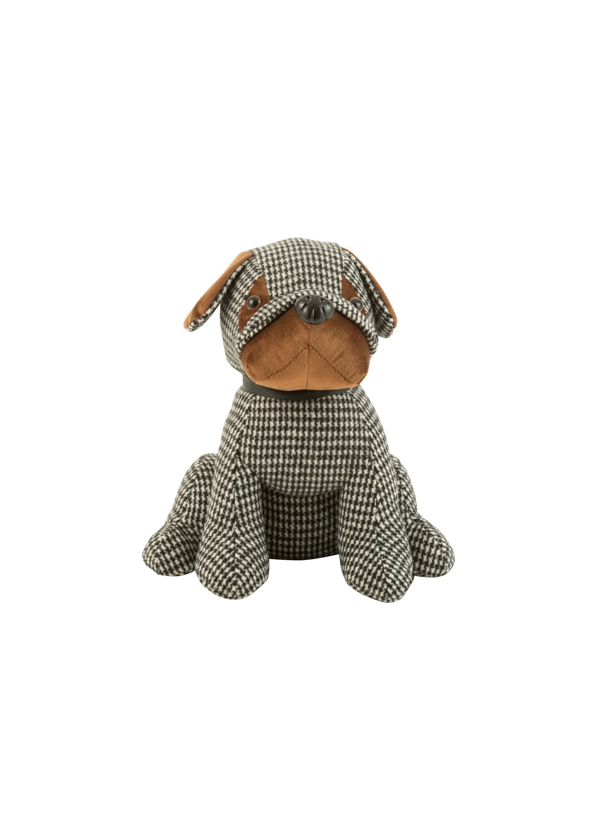 Batente_de_porta_para_cães_em_tecido_e_veludo_Gris_DE1_slim