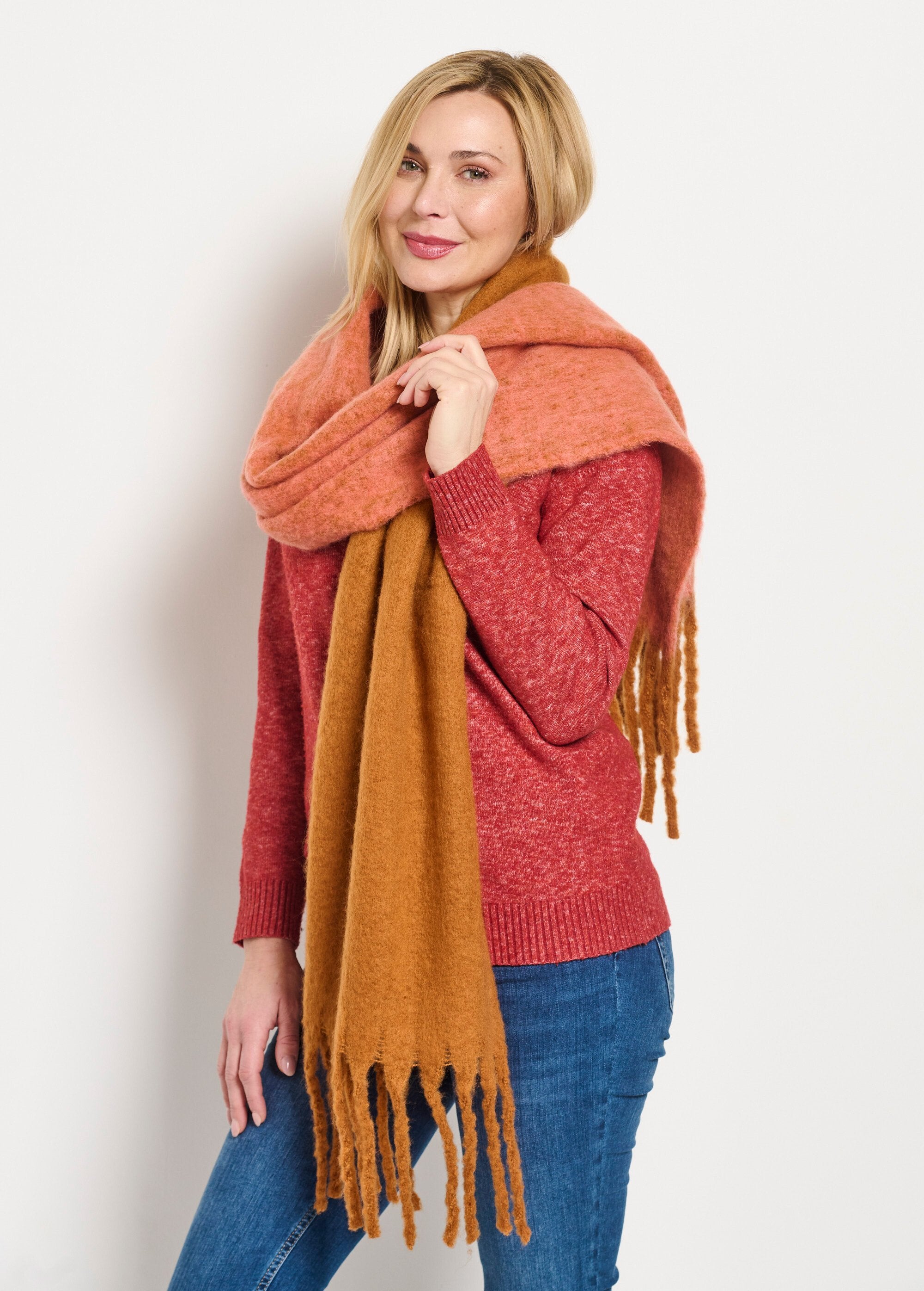 Cachecol_bicolor_quente_com_franjas_Orange_et_brique_DR1_slim