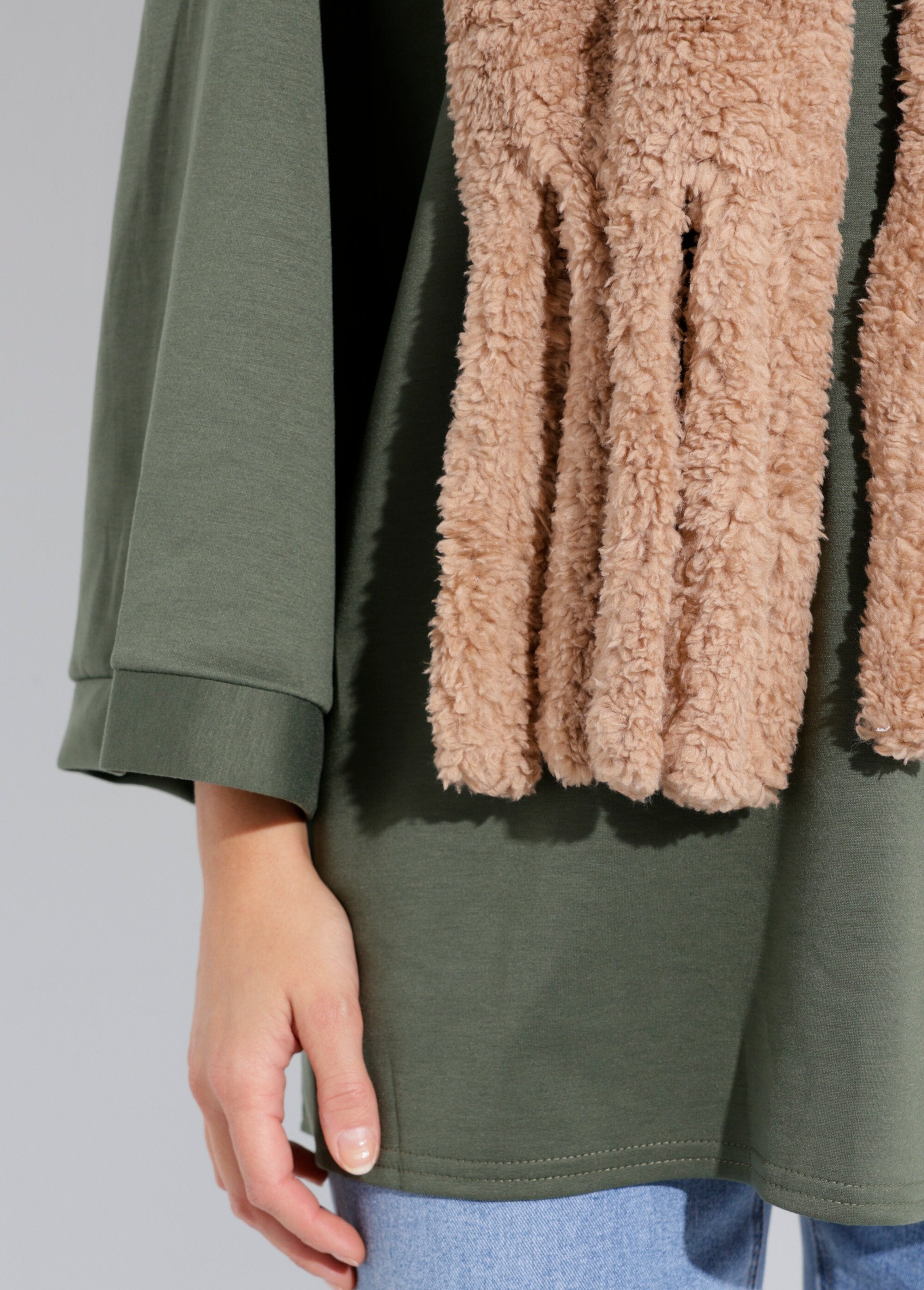 Cachecol_quente,_lã_de_sherpa_simples_Taupe_DE1_slim