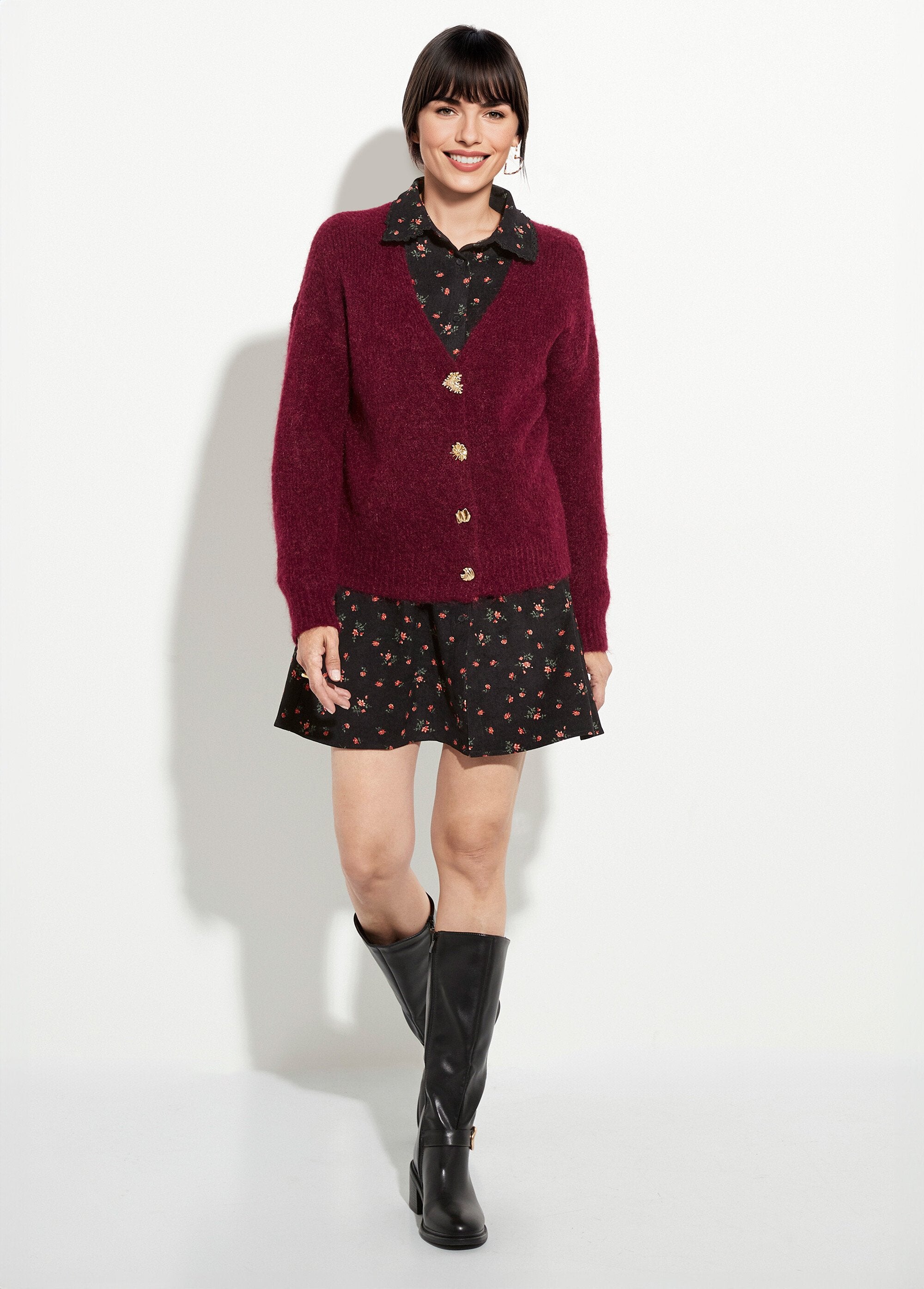 Gilet_chaud_en_laine_avec_boutons_bijoux_Bordeaux_SF1_slim