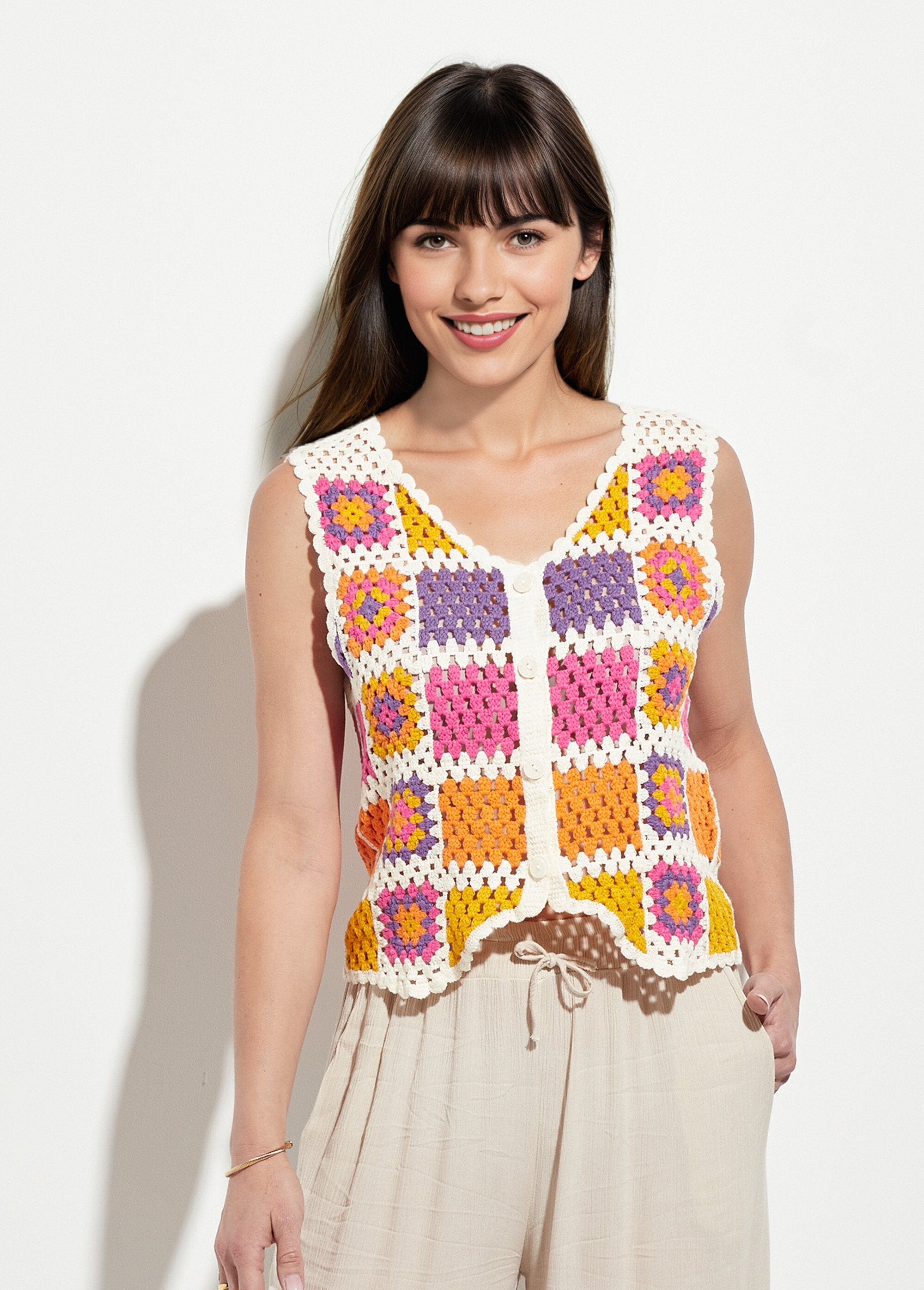 Cardigan_de_crochê_sem_mangas_com_decote_em_V_Rose_et_violet_FA1_slim
