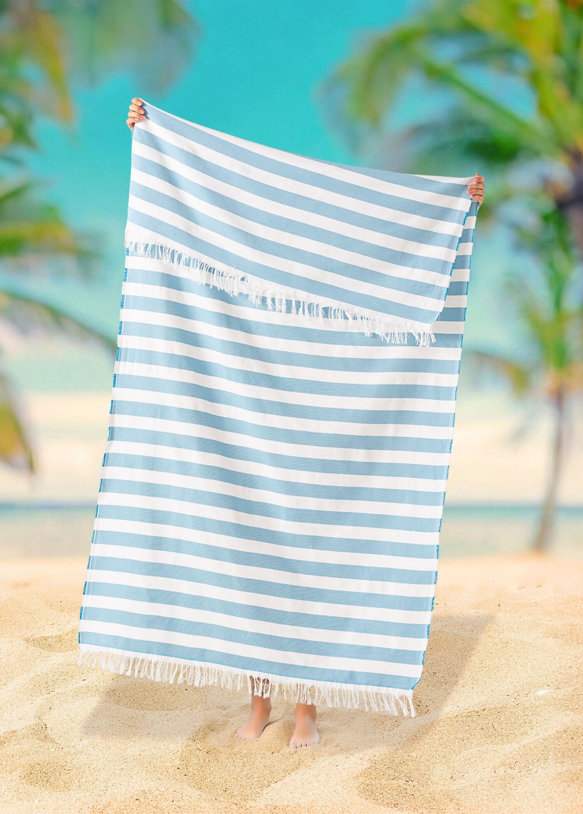 Toalha_de_praia_grande_de_algodão_listrada_Raye_turquoise_DE4_slim