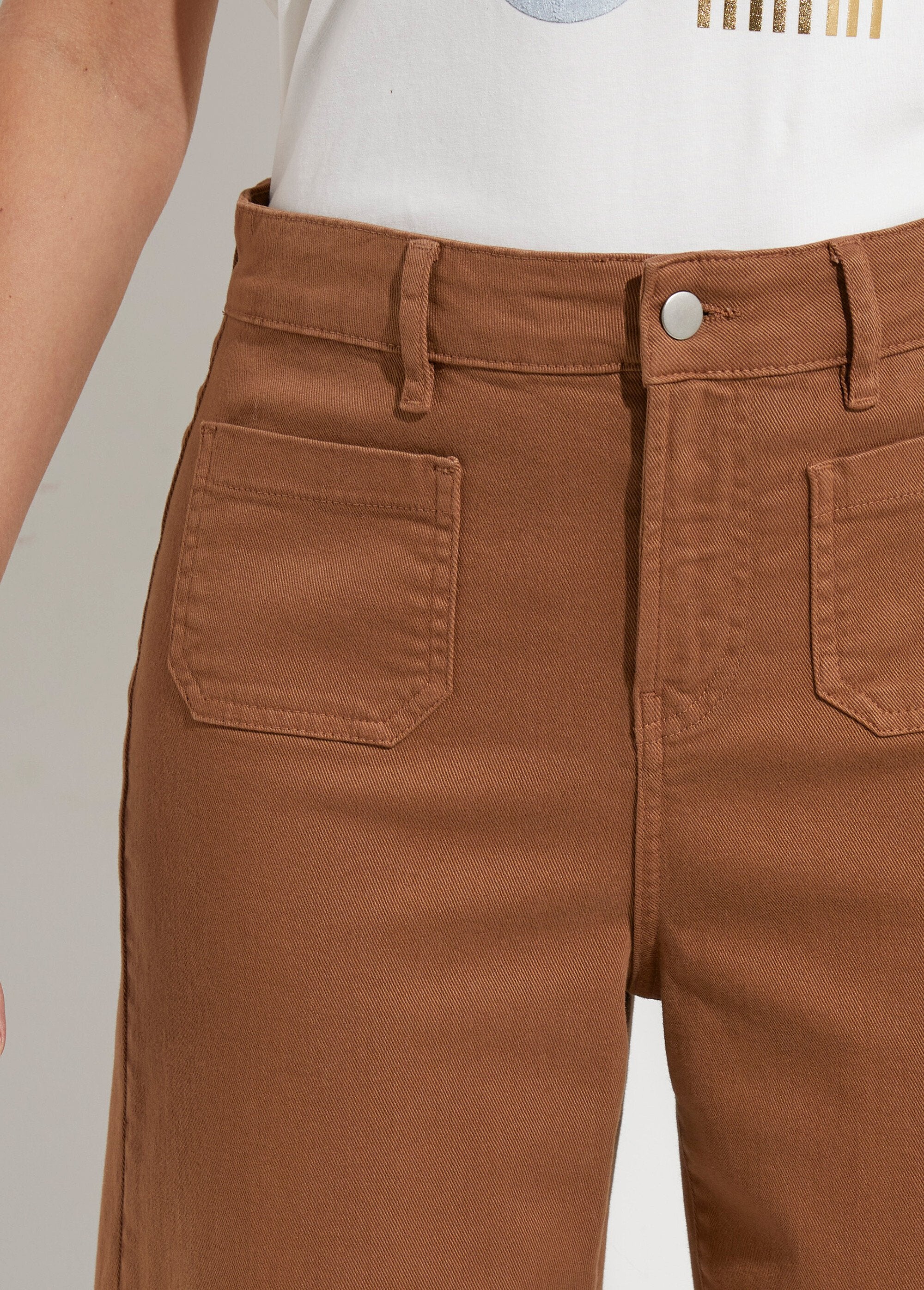 Calças_de_ganga_de_perna_larga_7/8_com_4_bolsos_Noisette_DE1_slim