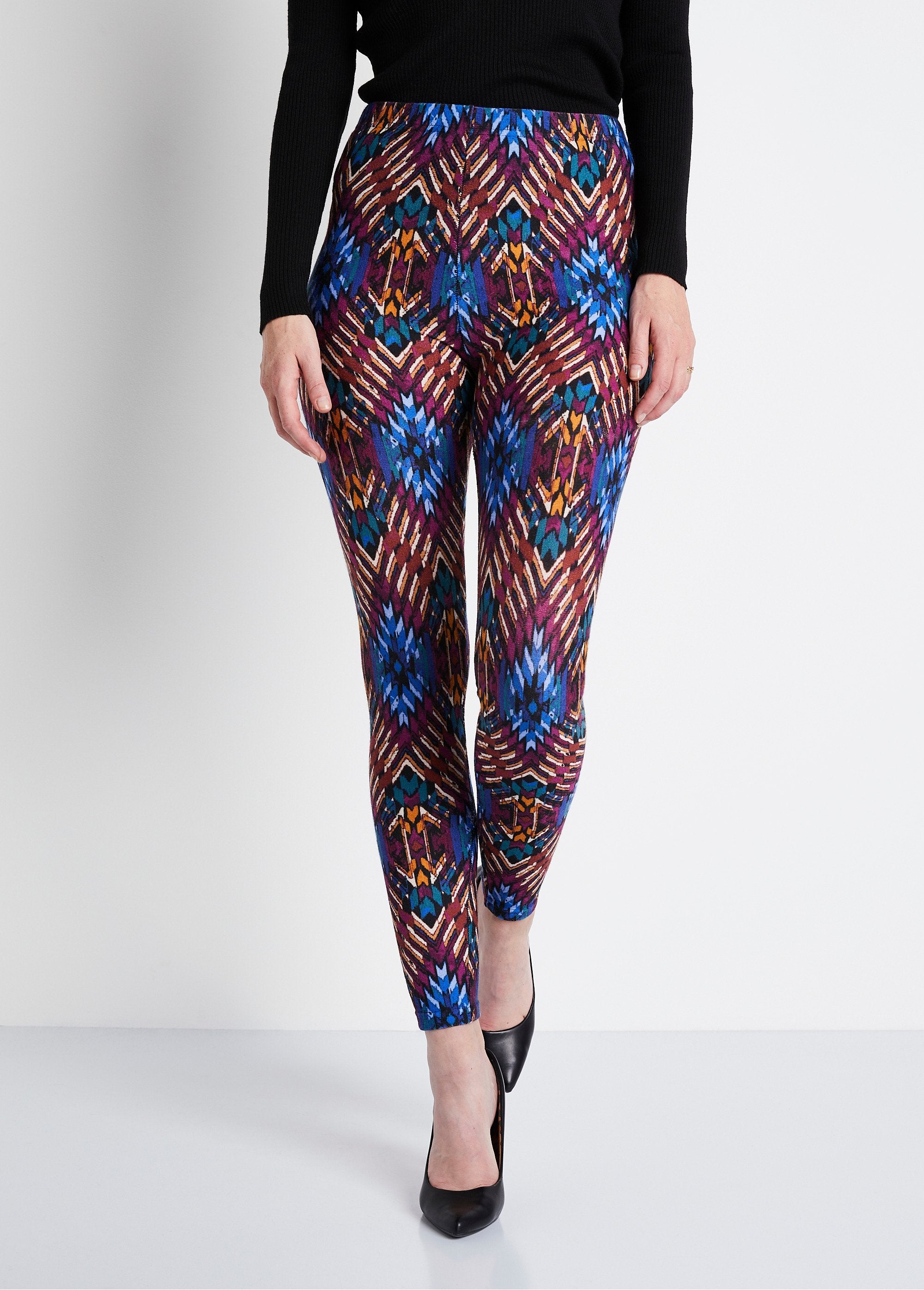 Legging_long_uni_ou_imprimé_Bleu_et_cassis_FA1_slim