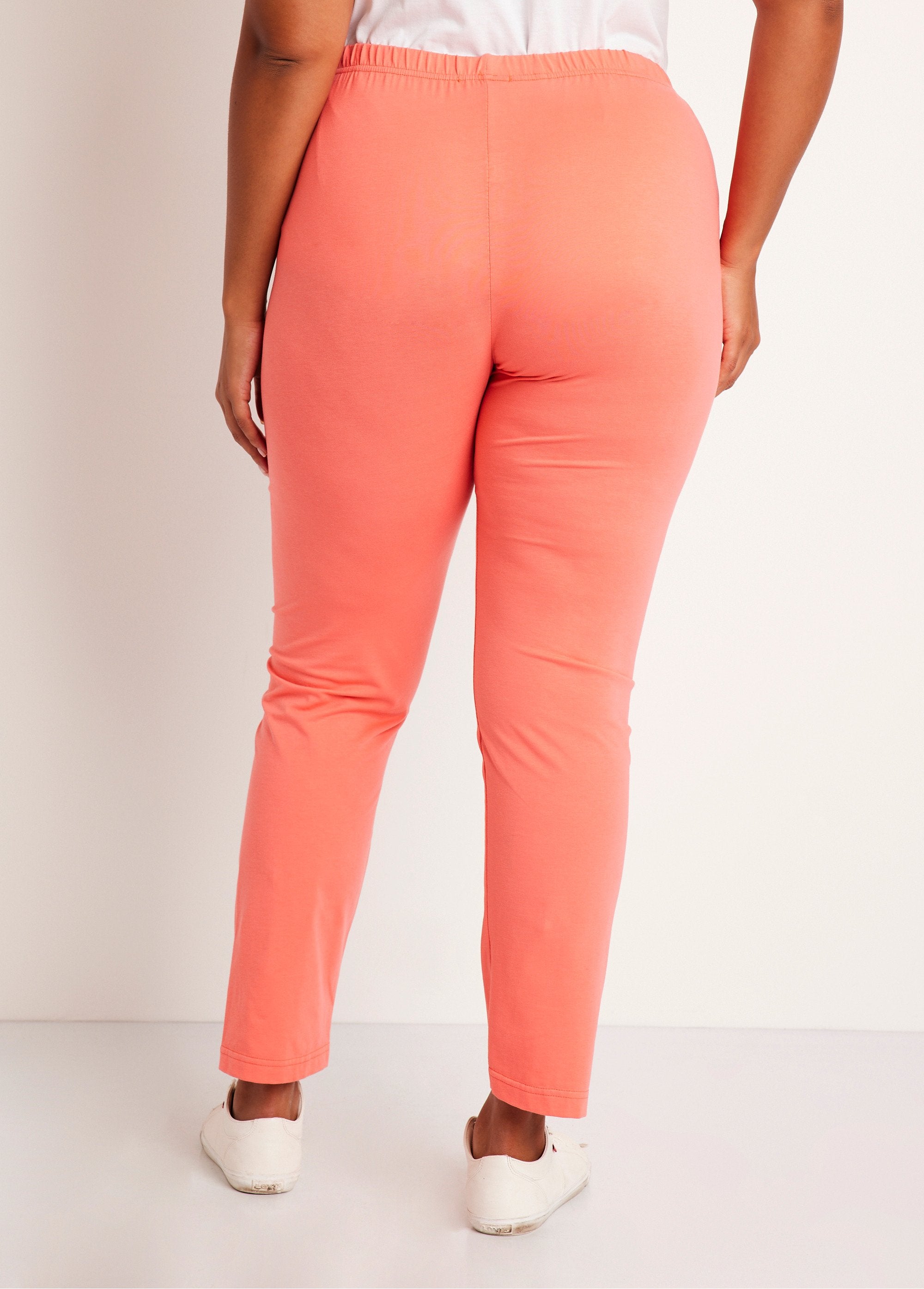 Leggings_de_cintura_elástica_em_jersey_de_algodão_Coral_DO1_curvy