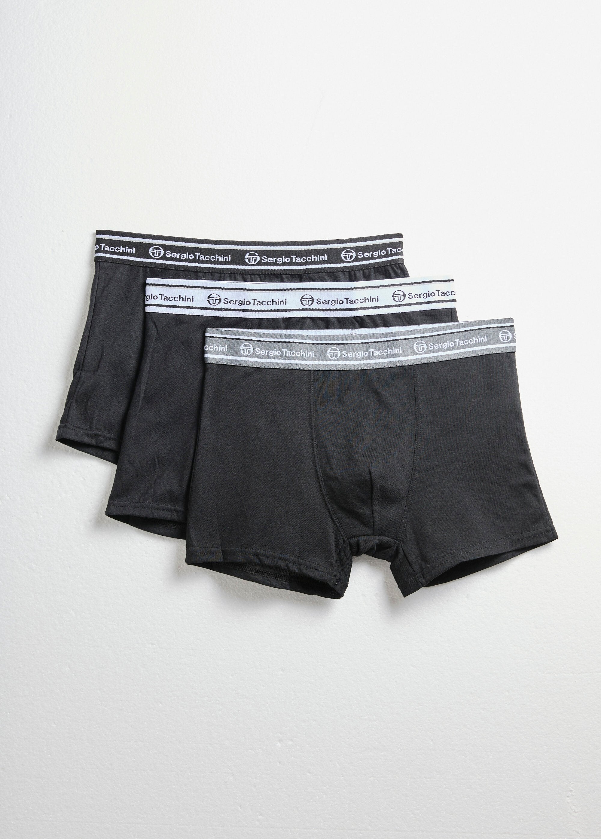 Pacote_de_3_boxers_lisos_com_cós_elástico_Noir_FA1_slim