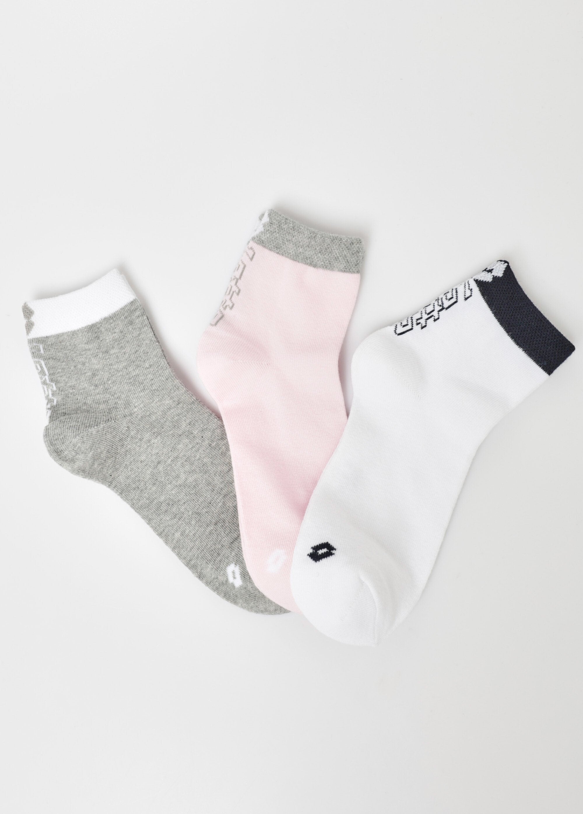 Pacote_de_3_meias_bicolores_com_logotipo,_sortidas_Assortis_blanc_FA1_slim