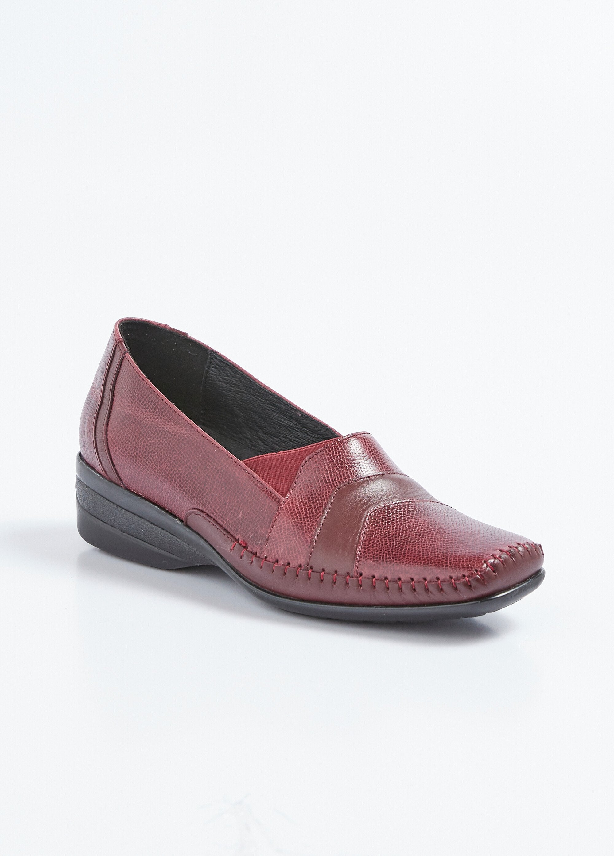 Mocassins_compensés_élastiqués_cuir_largeur_confort_Bordeaux_FA1_slim