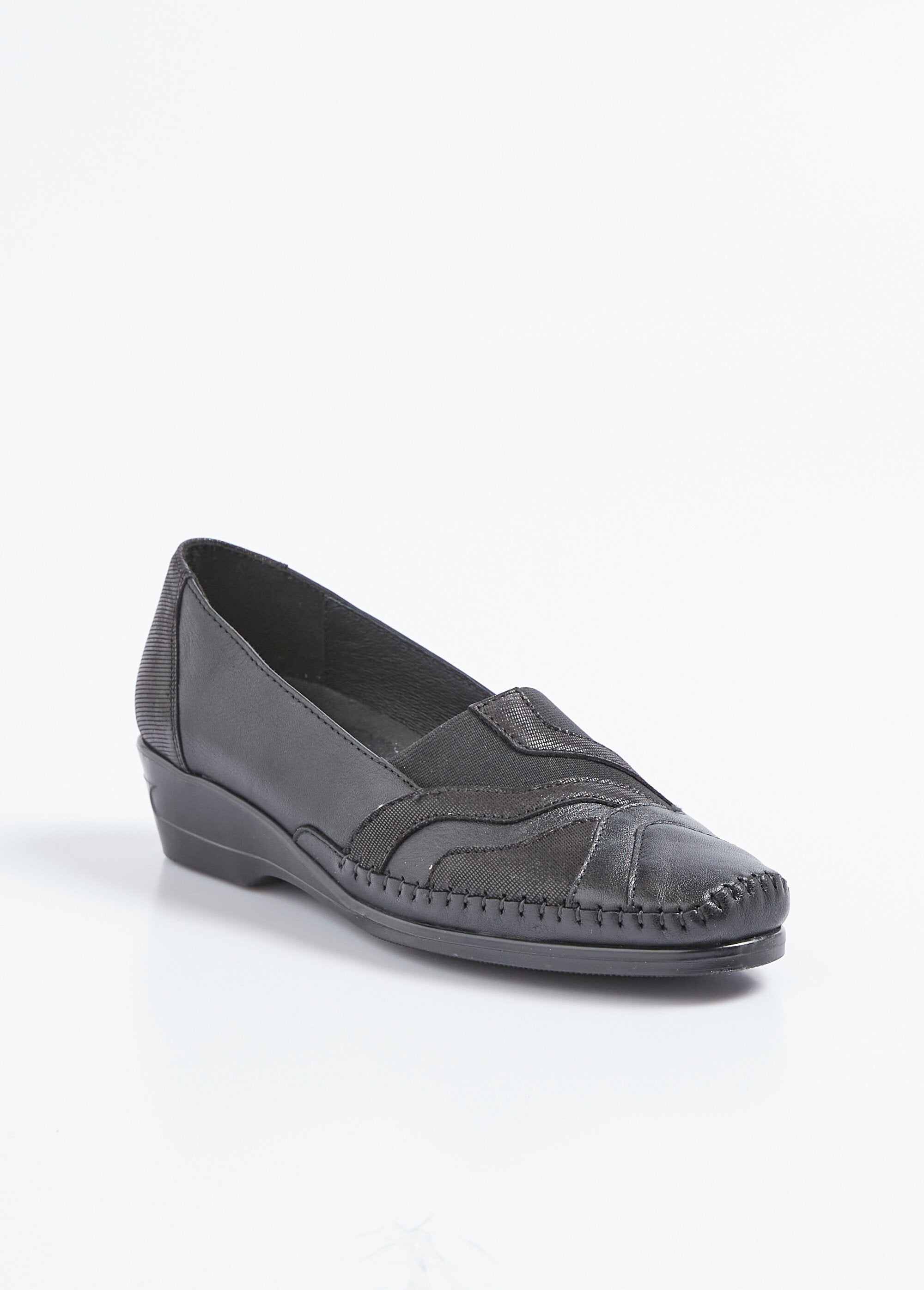 Mocassins_élastiqués_cuir_largeur_confort_Noir_FA1_slim