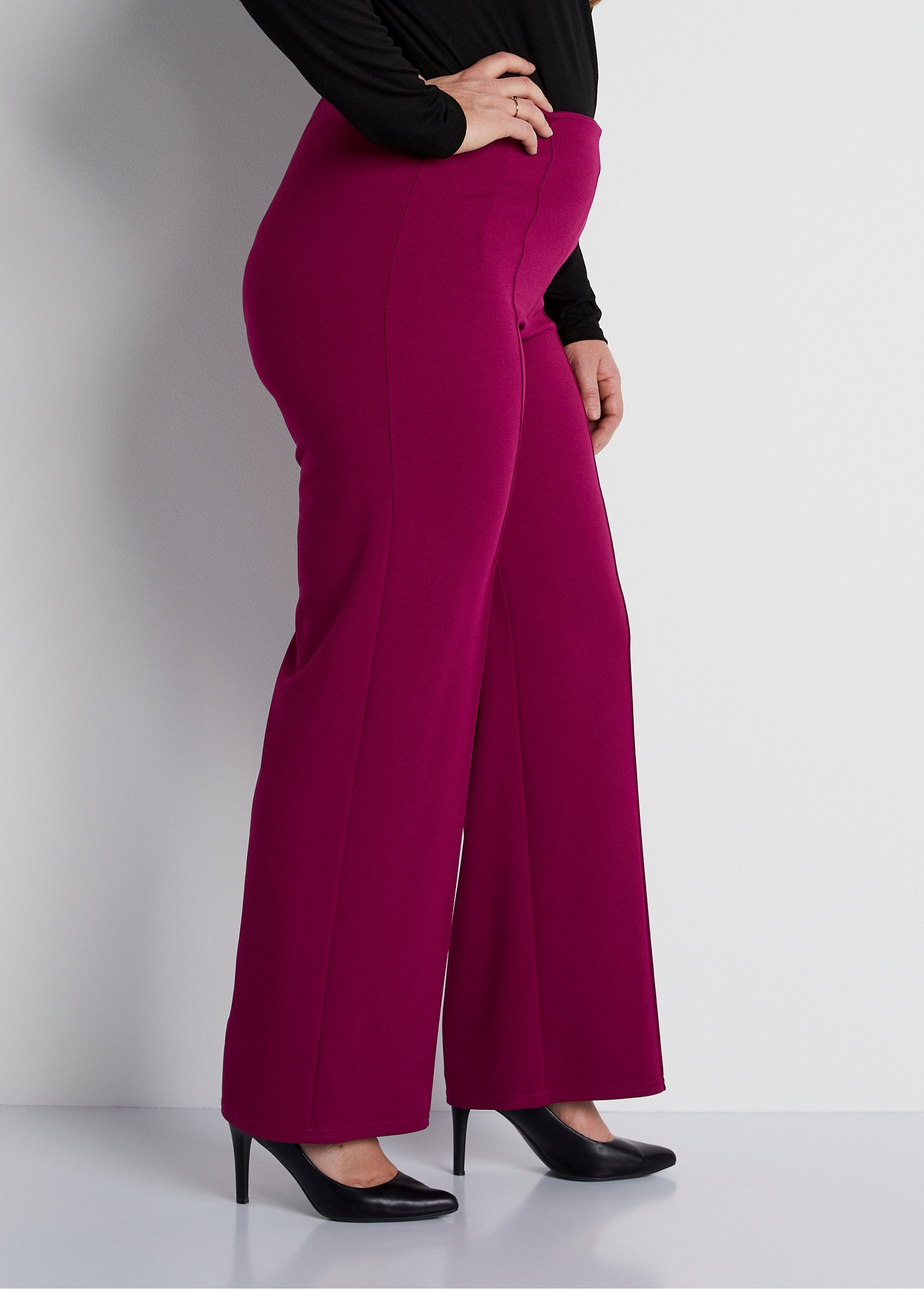 Calça_em_malha_crepe_com_elástico_na_cintura_Framboesa_DR1_curvy