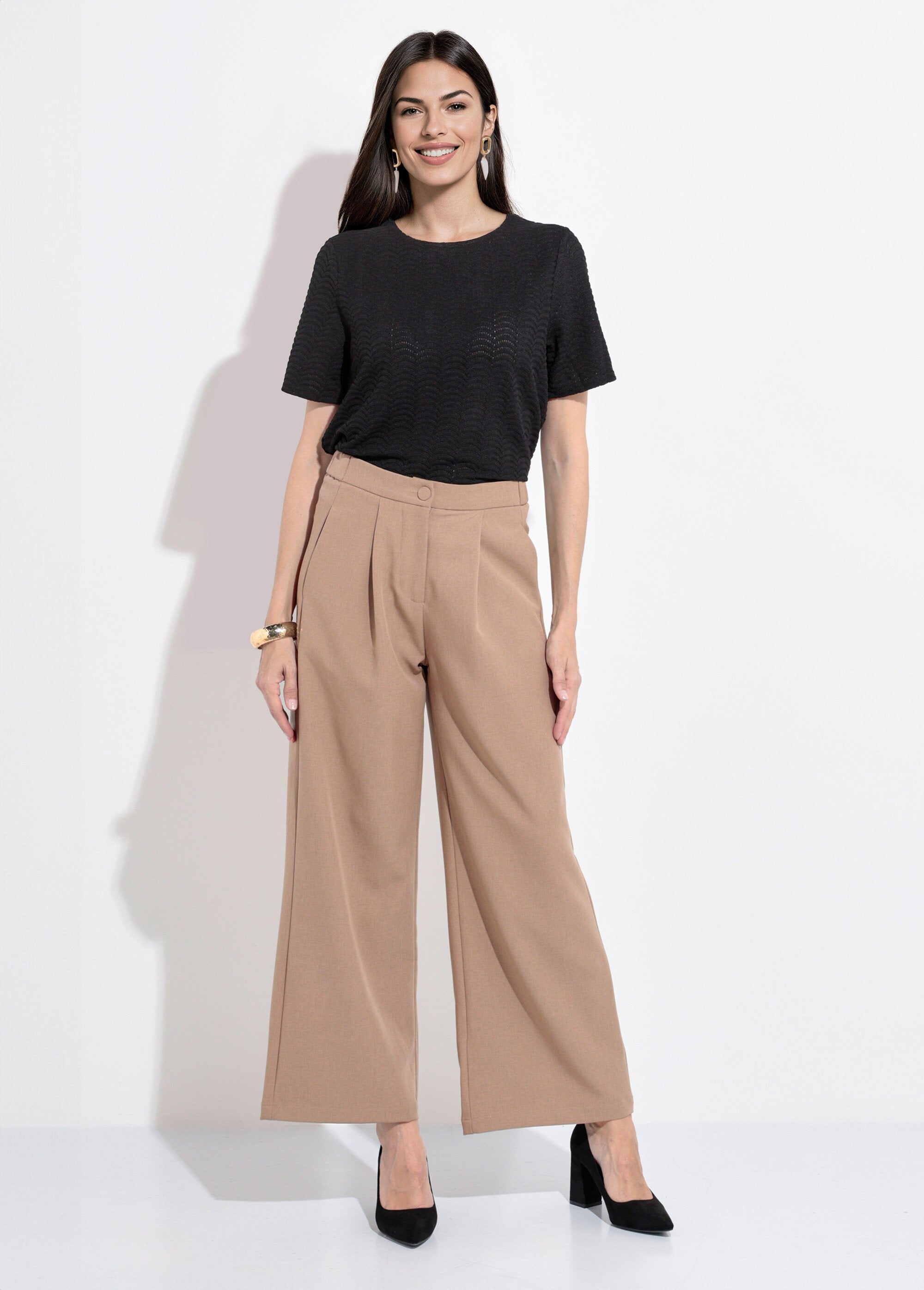 Calças_elásticas_e_fluidas_sob_medida_Beige_SF1_slim