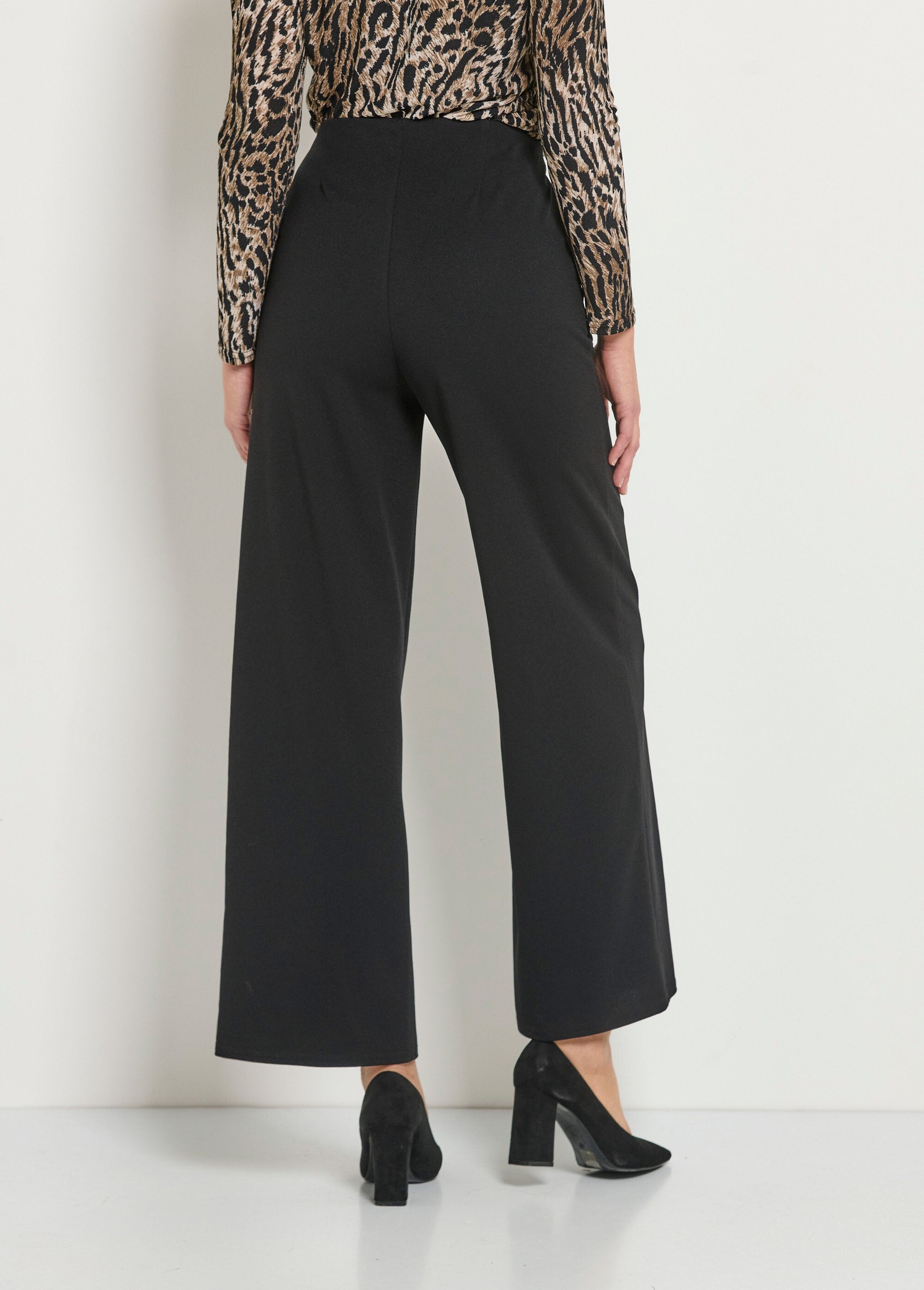 Pantalon_large_boucle_métal_à_la_taille_Noir_DO1_slim