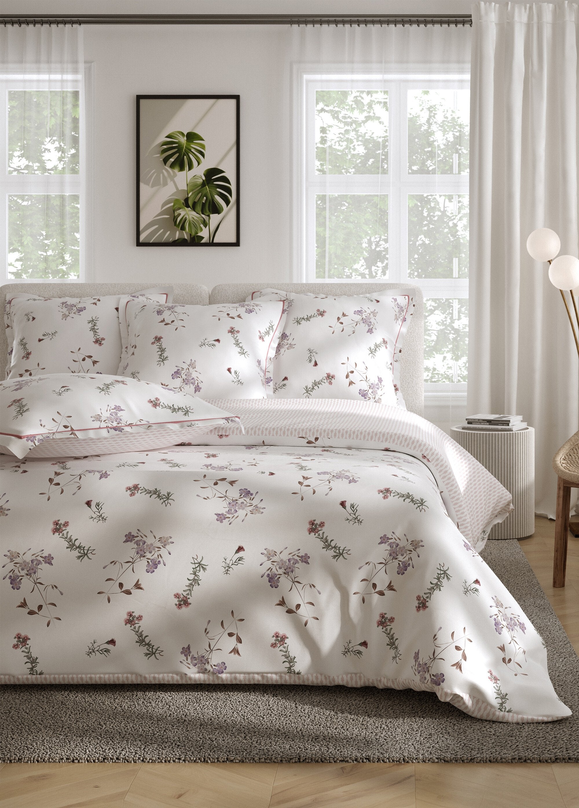 Conjunto_de_cama_de_percal_4_peças_com_lençol_liso,_violetas_Imprime_blanc_FA1_slim