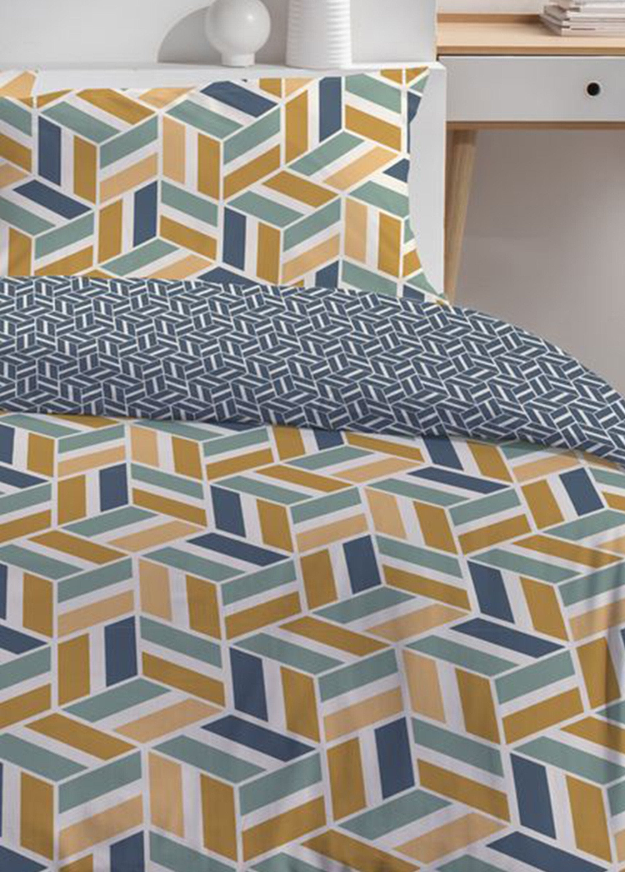 Conjunto_de_algodão_puro_240_x_220cm,_Optica_Marron_et_gris_DE1_slim