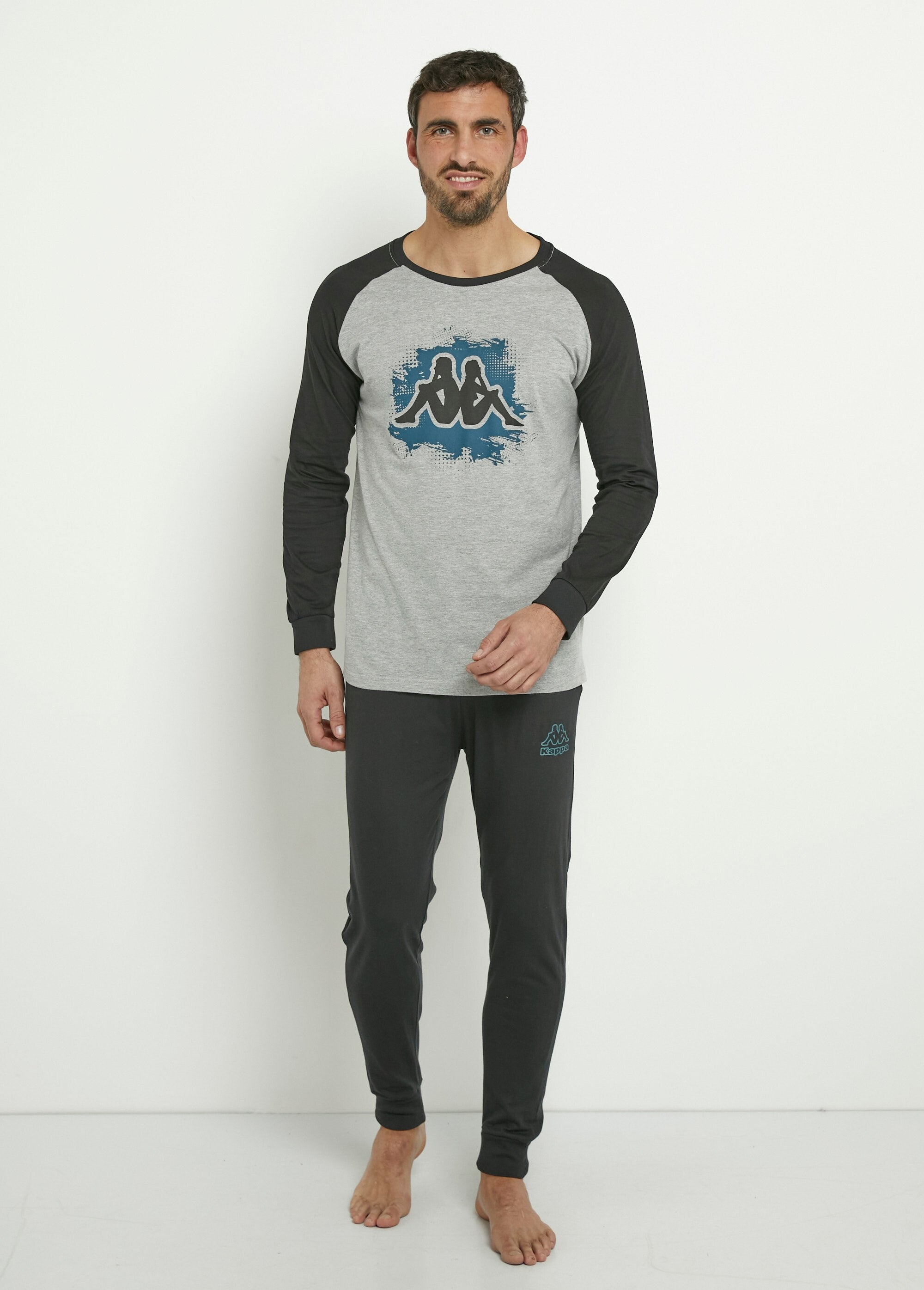 Pijama_longo_de_algodão_com_logotipo_colocado_Noir_FA1_slim