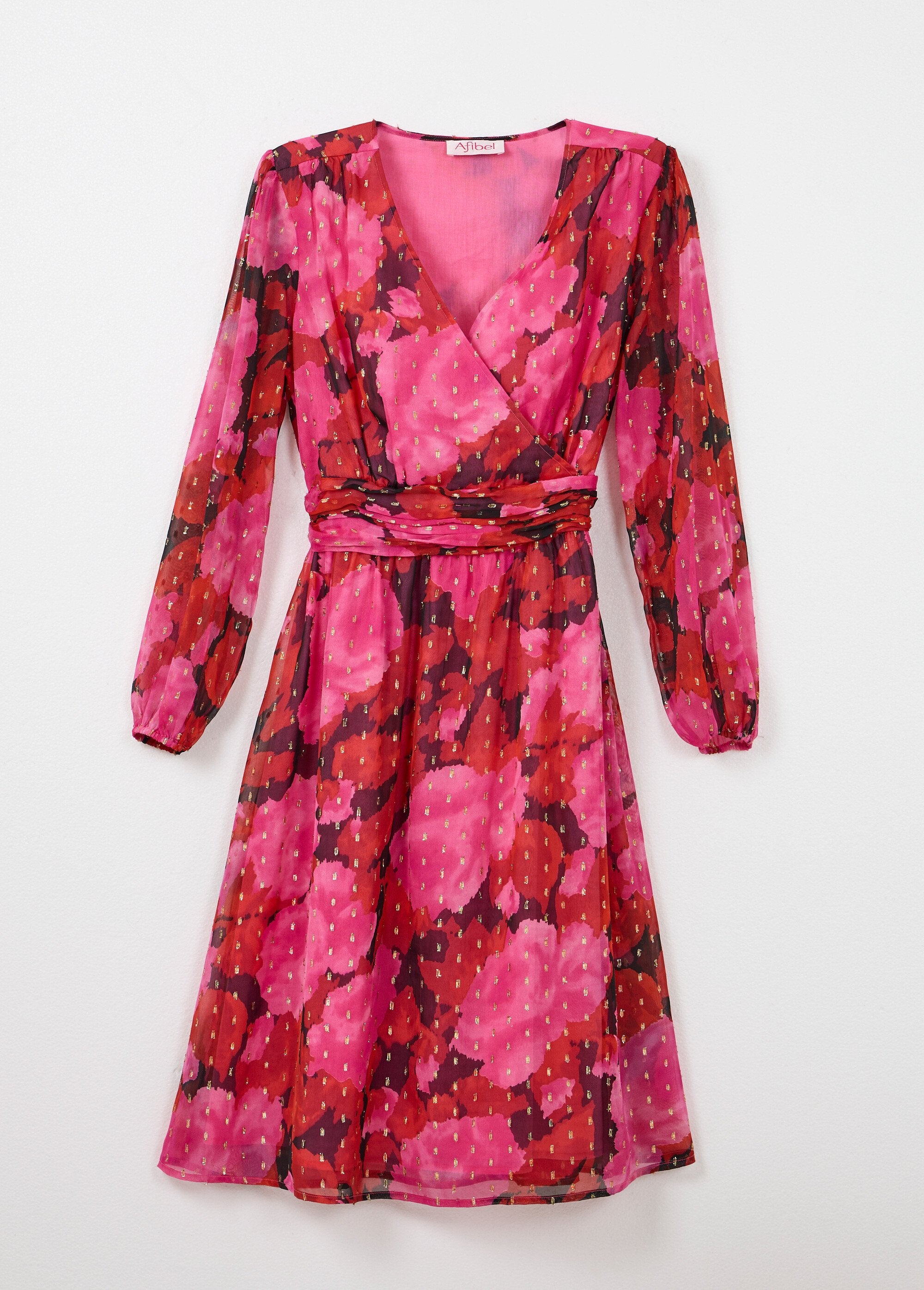 Vestido_curto_envelope_com_voile_estampado_dourado_Rouge_et_noir_AP1_slim