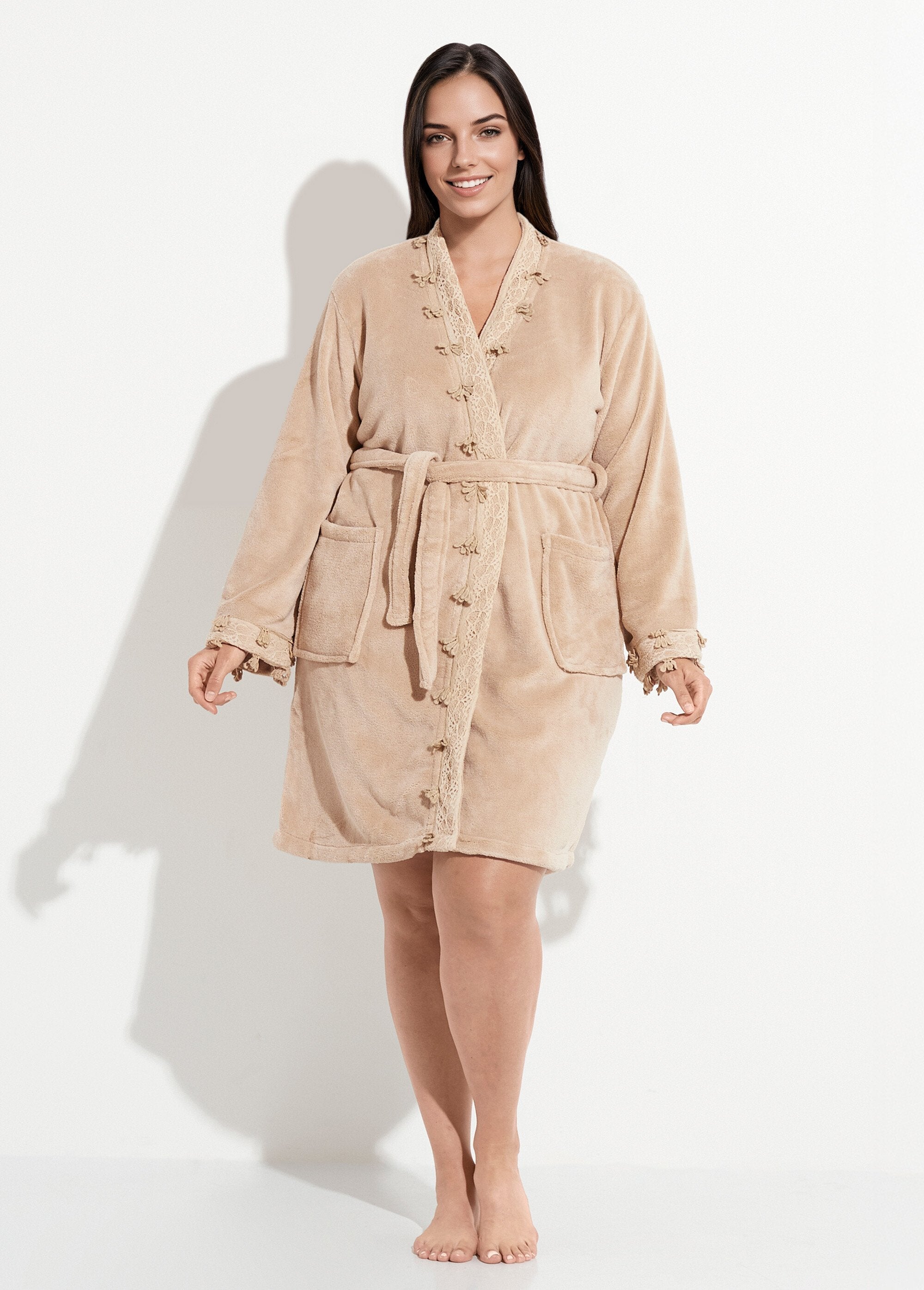 Robe_de_chambre_polaire_bord_dentelle_Taupe_FA1_curvy