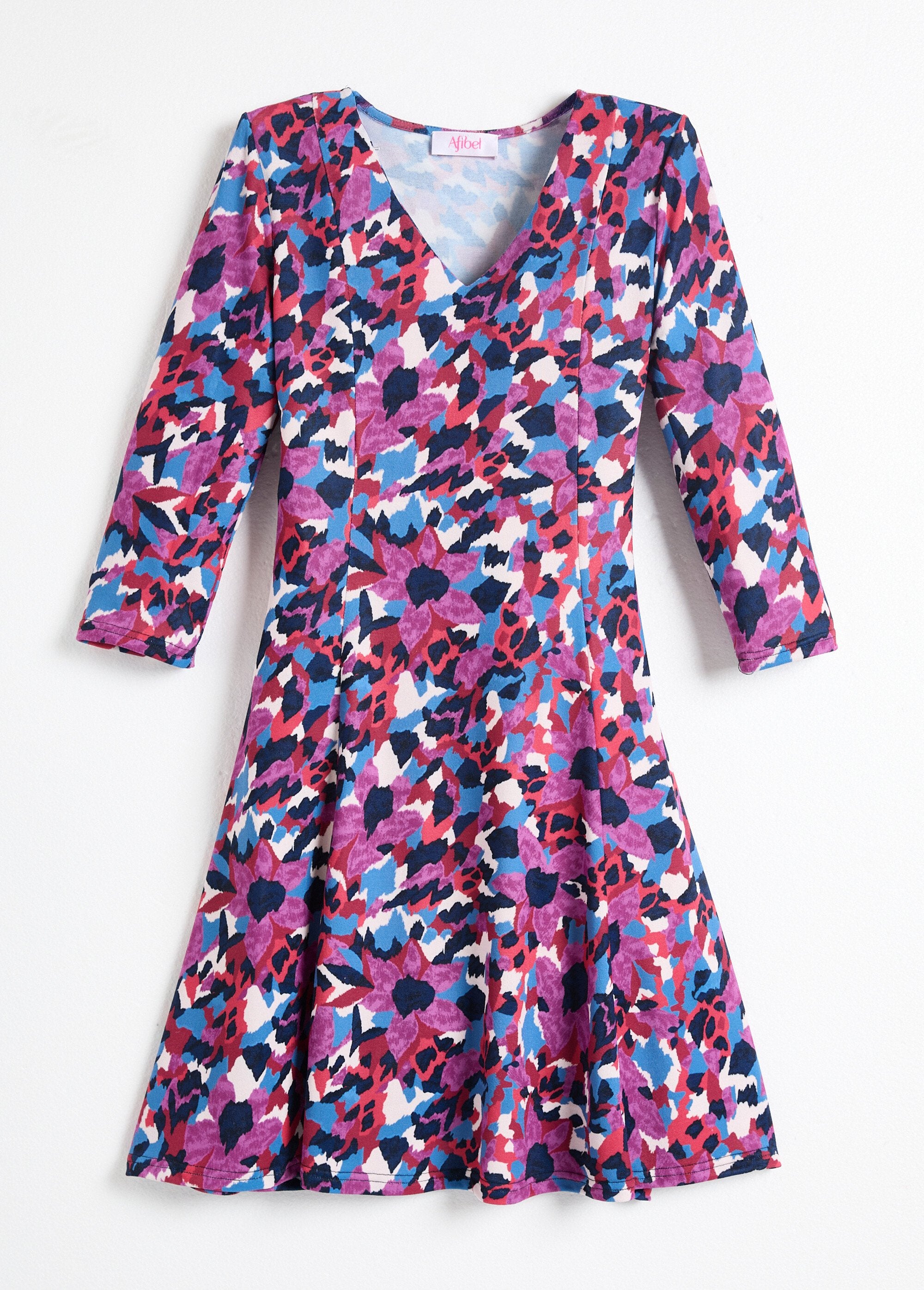 Vestido_curto,_direito_e_com_estampado_quente_Imprime_bleu_AP1_slim