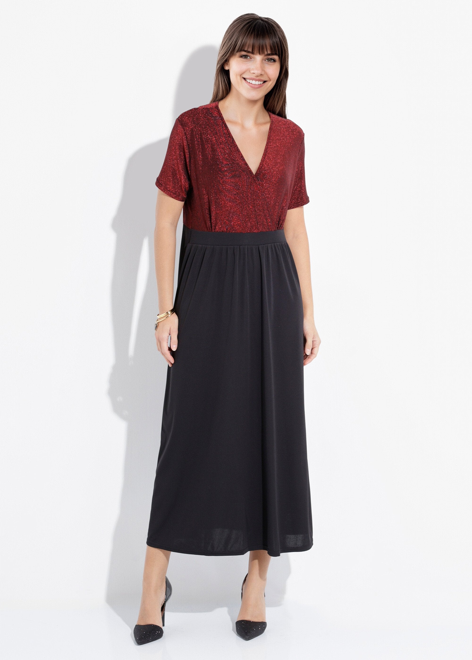 Vestido_comprido_chique_em_malha_metálica_Rouge_et_noir_FA1_slim