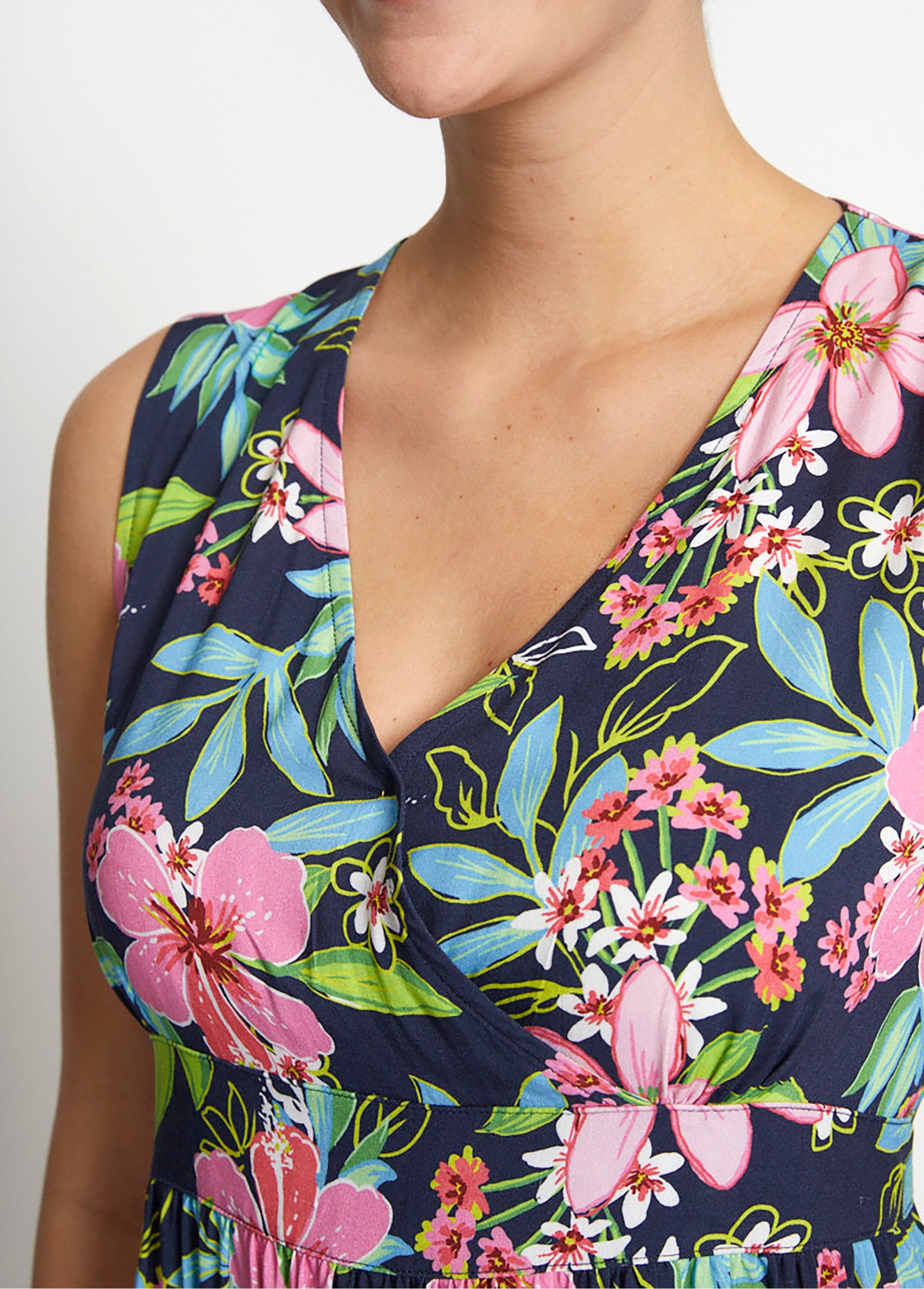 Robe_longue_décolleté_effet_cache-coeur_Marine_et_rose_DE1_slim