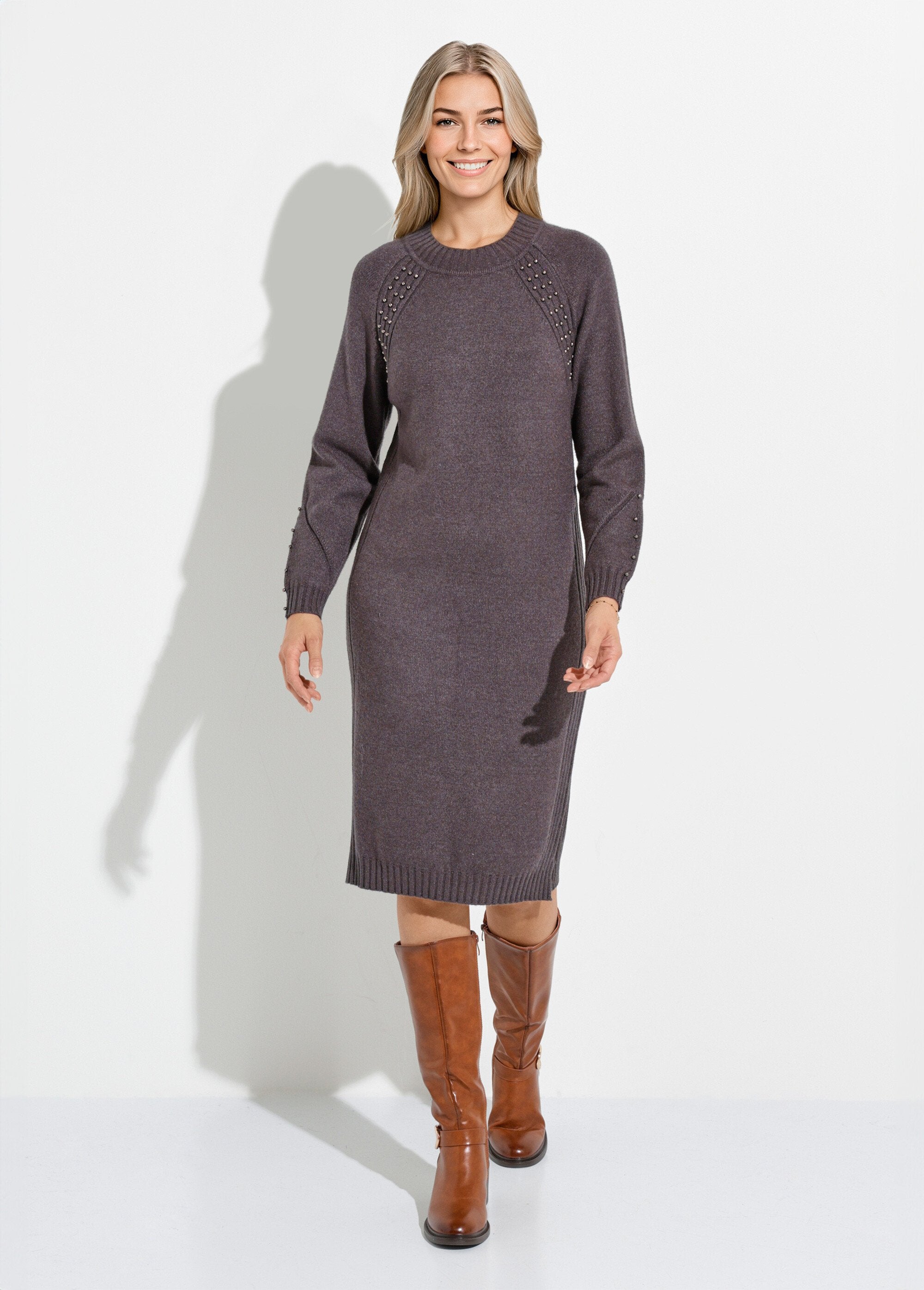 Vestido_suéter_de_gola_alta_com_detalhes_canelados_e_brilhantes_Gris_anthracite_FA1_slim