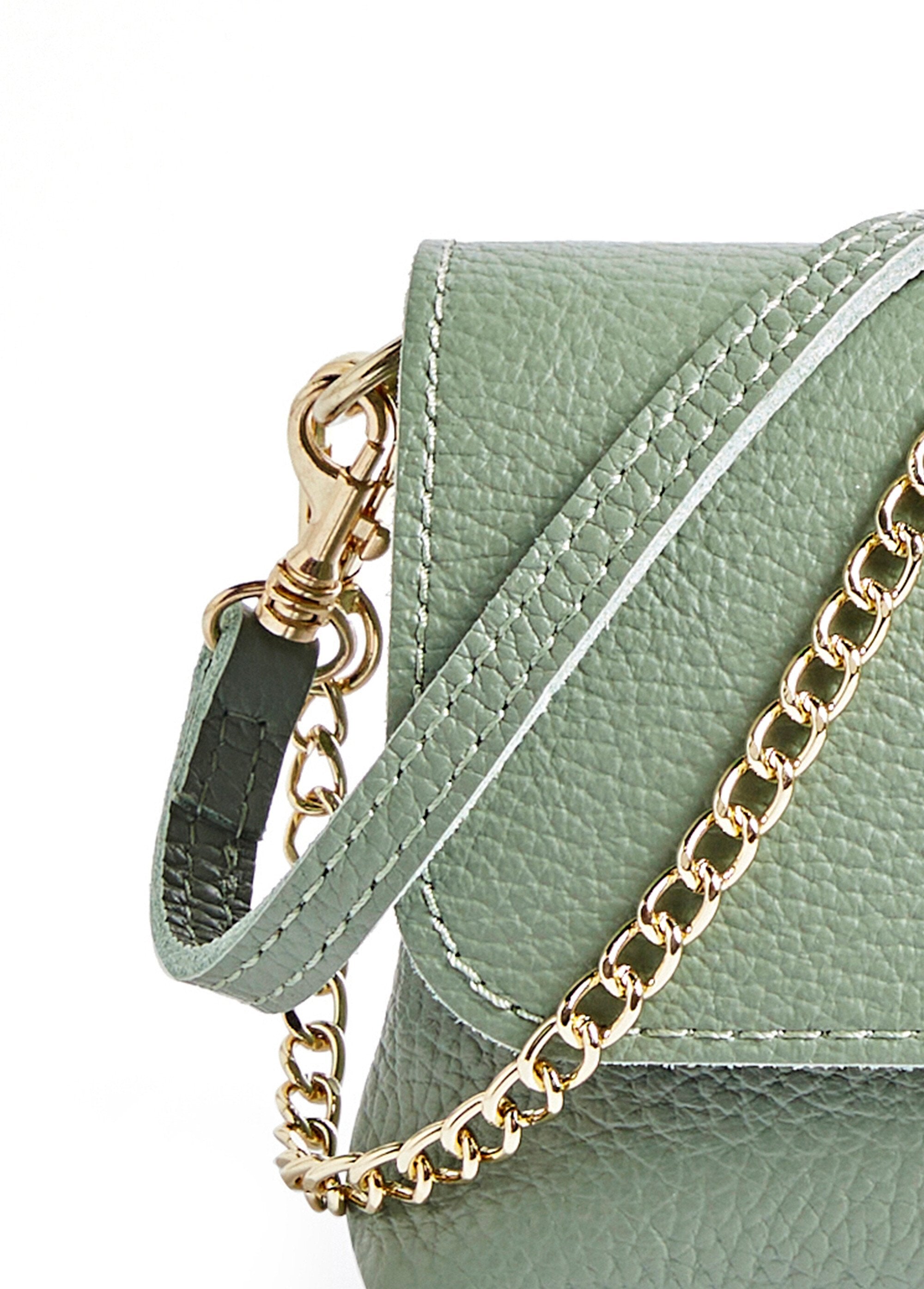 Bolsa_clutch_de_couro_com_fecho_de_metal_Vert_tilleul_DE1_slim