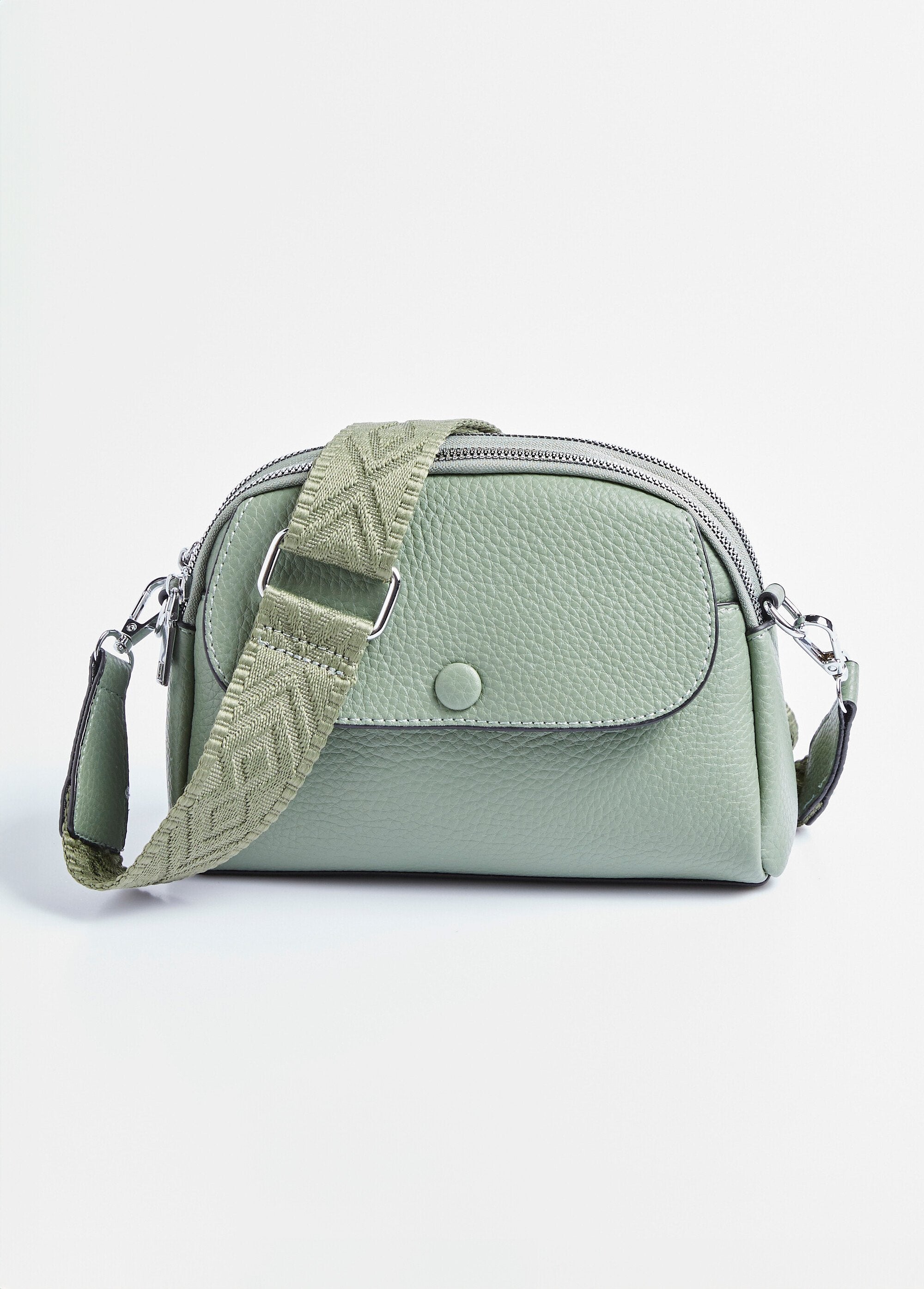 Bolsa_de_couro_sintético_granulado_com_alça_de_ombro_Vert_amande_FA2_slim