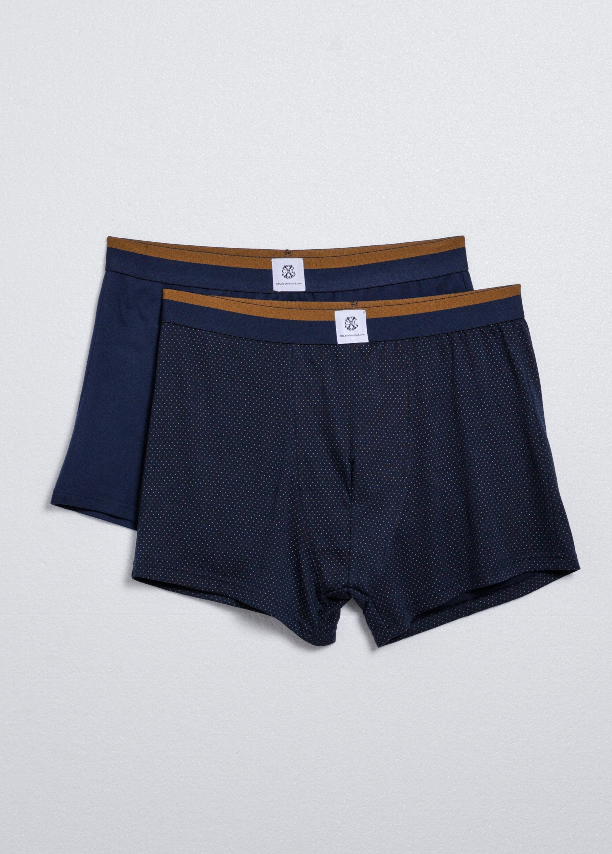 Boxers_chiques_lisos_e_micro_estampados,_escuros_Bleu_FA1_slim