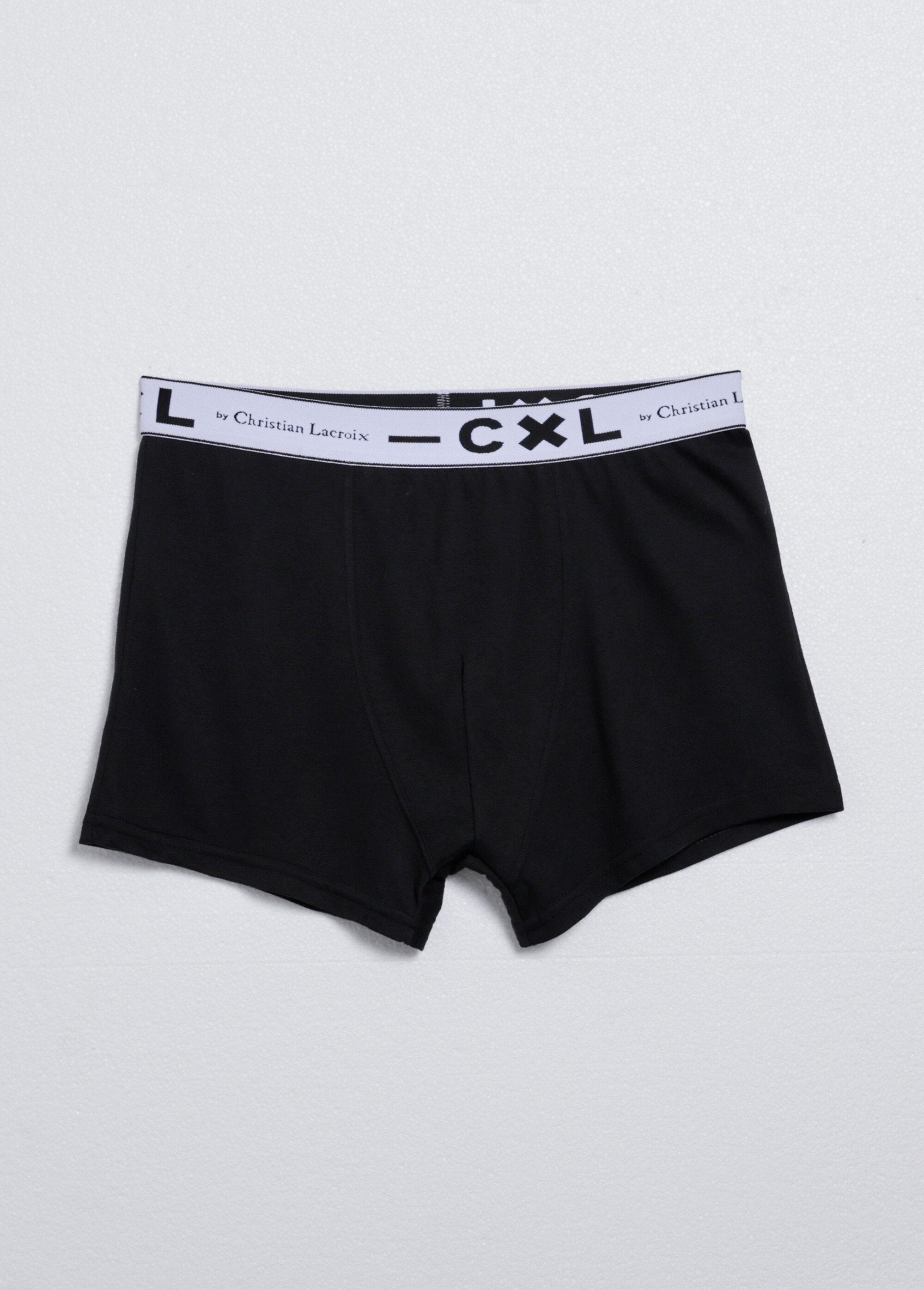Boxers_lisos_escuros,_cós_elástico_Assortis_noir_DE1_slim