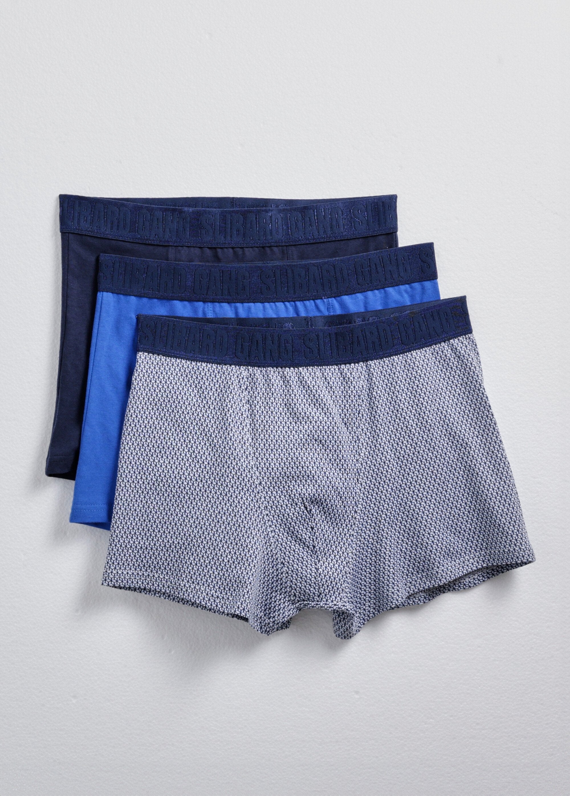 Boxers_masculinos_sortidos,_lisos_e_estampados_Assortis_bleu_FA1_slim