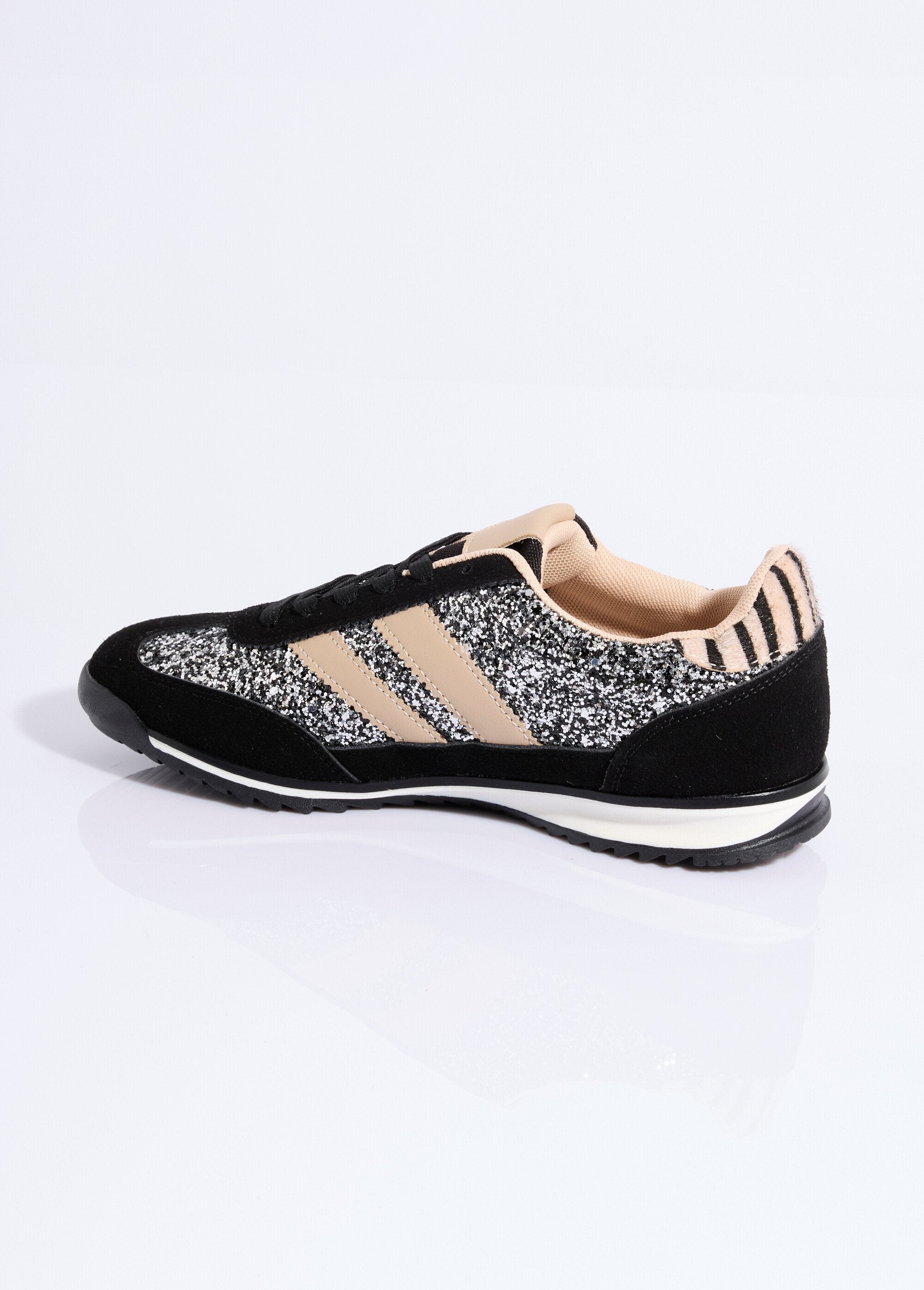 Sneakers_inspiration_rétro,_à_paillettes_Noir_DO1_slim