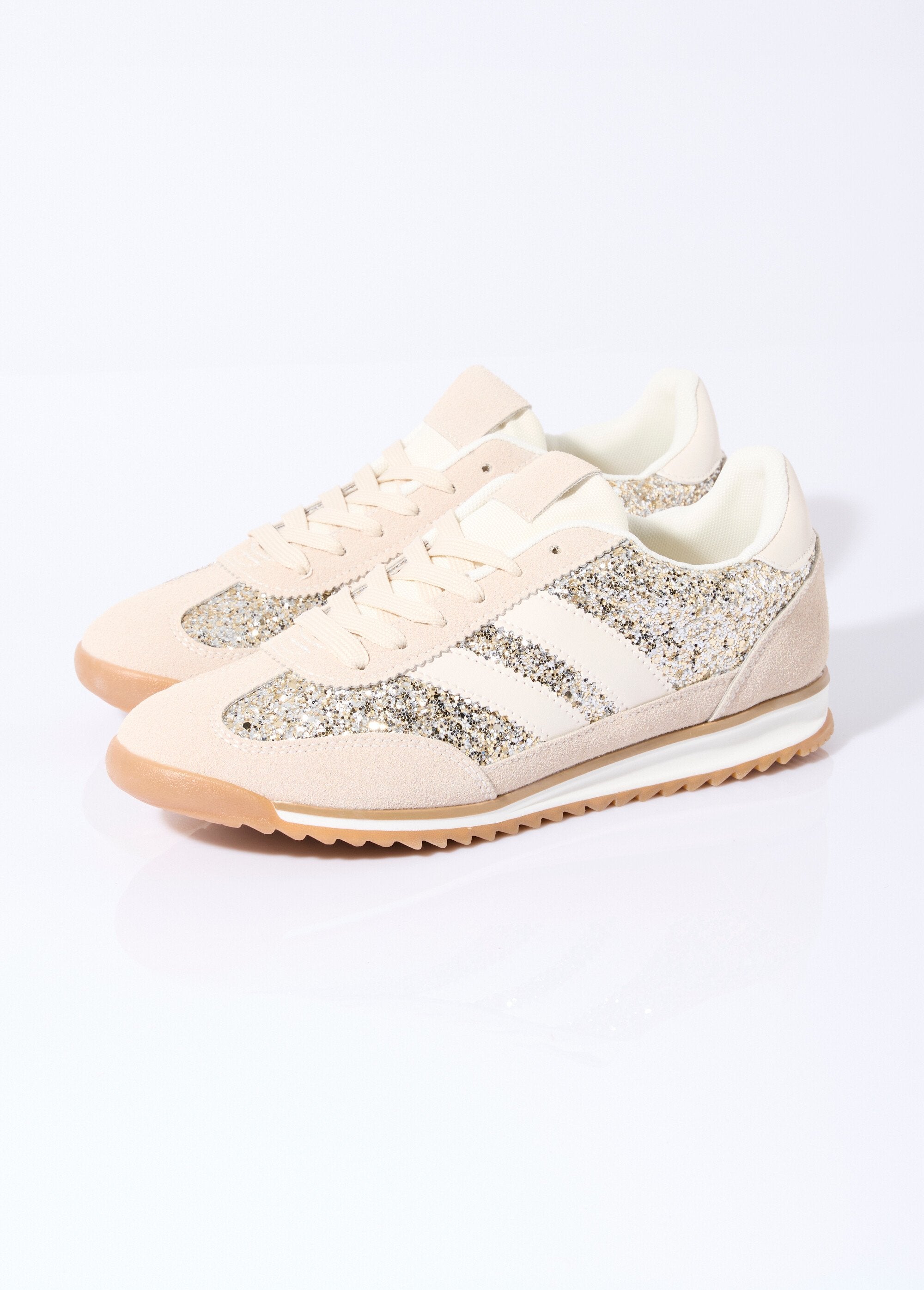 Sneakers_inspiration_rétro,_à_paillettes_Beige_DE1_slim