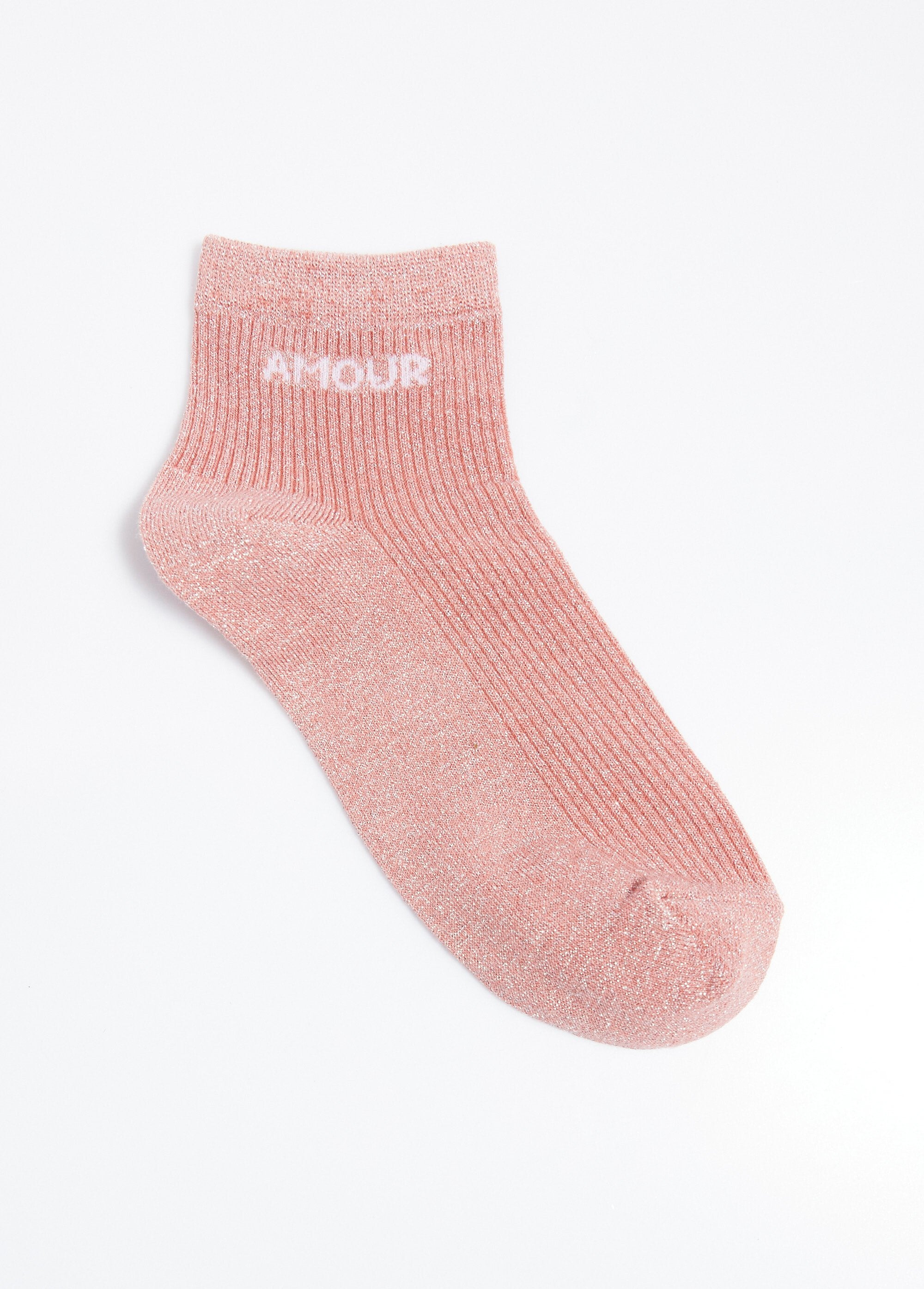 Socquettes_fil_métallisé,_message_AMOUR_Rose_DE1_slim