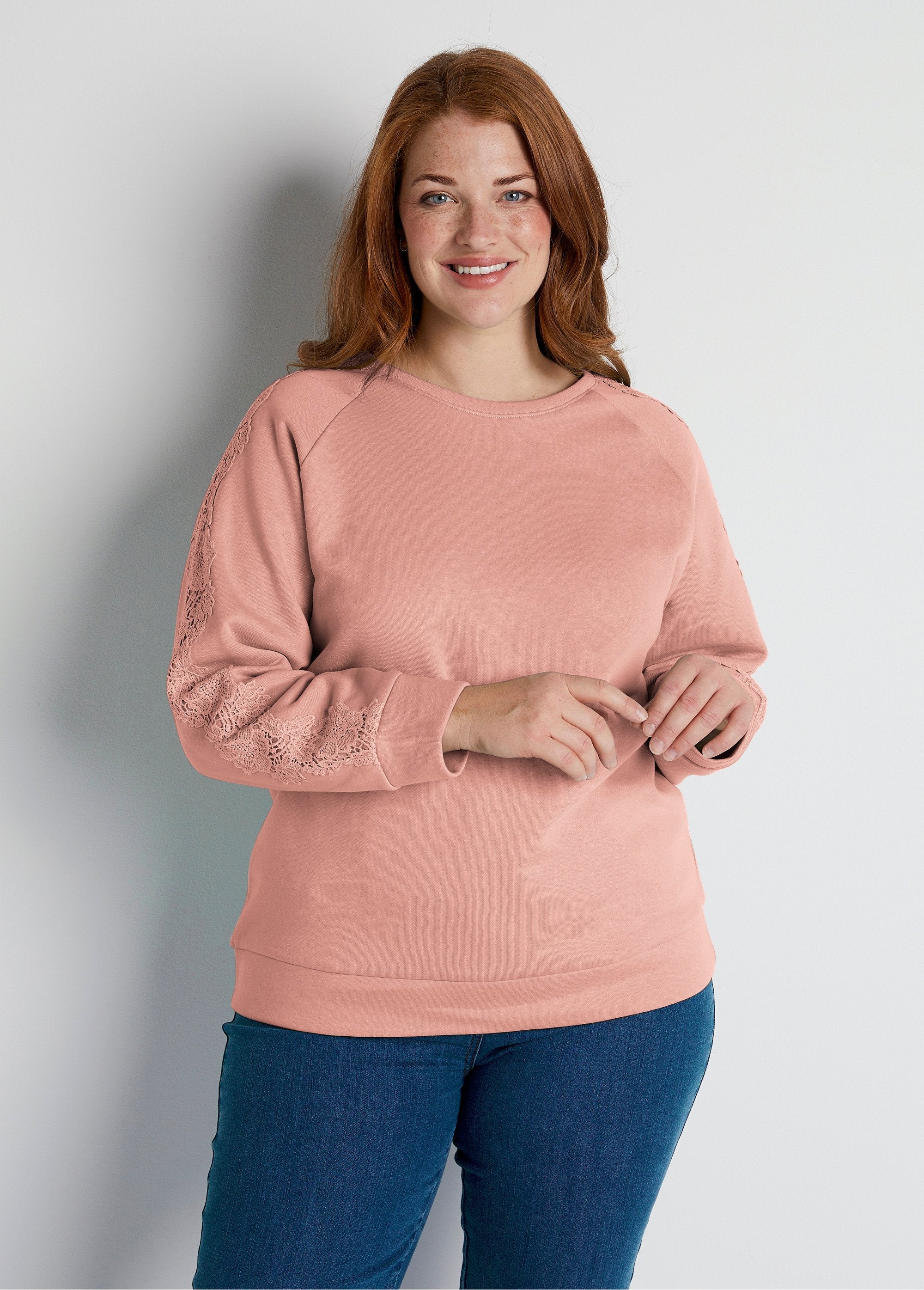 Sweat_jersey_col_rond_dentelle_Rose_FA1_curvy