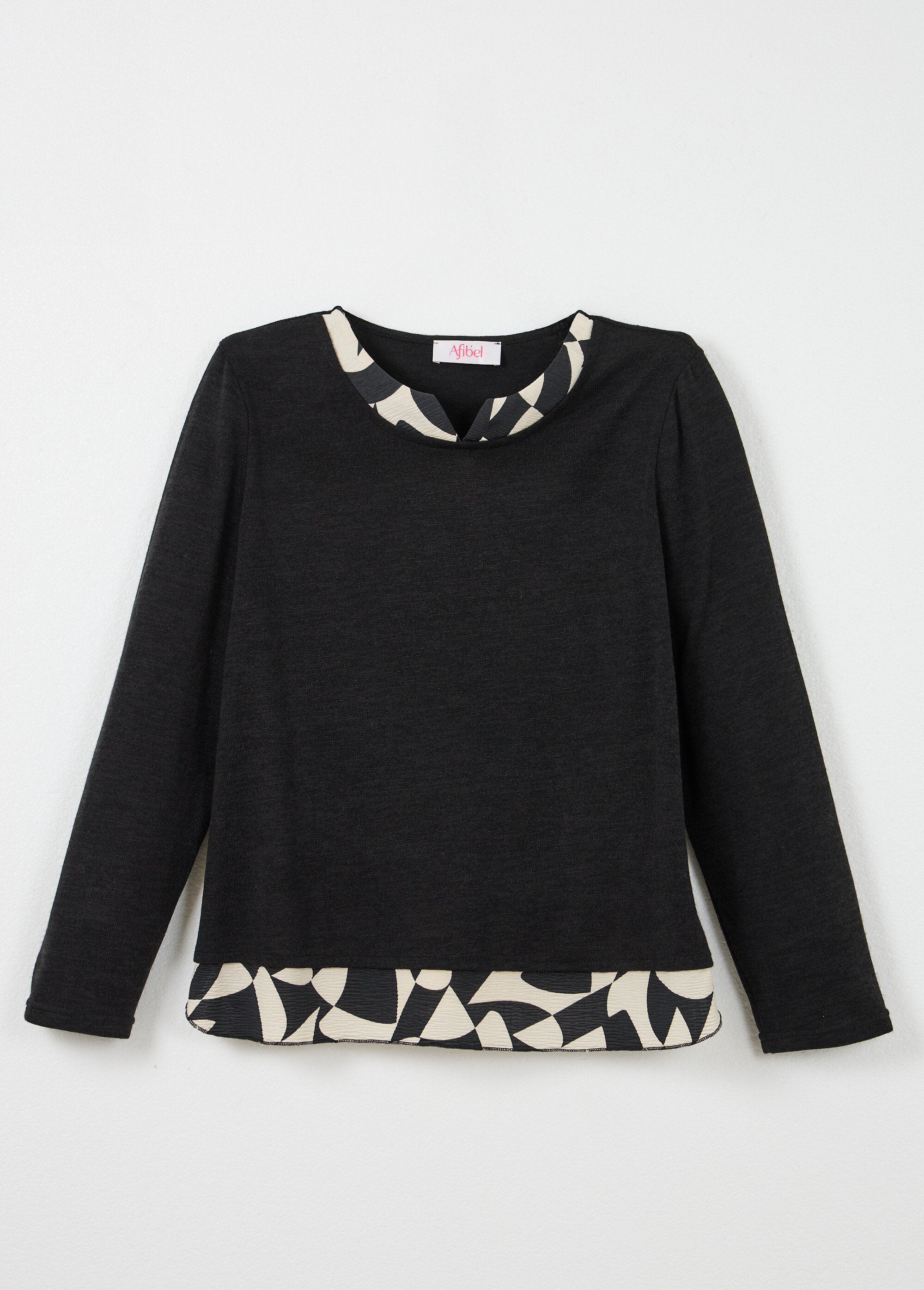 T-shirt_chaud_effet_2_en_1_manches_longues_Noir_AP1_slim