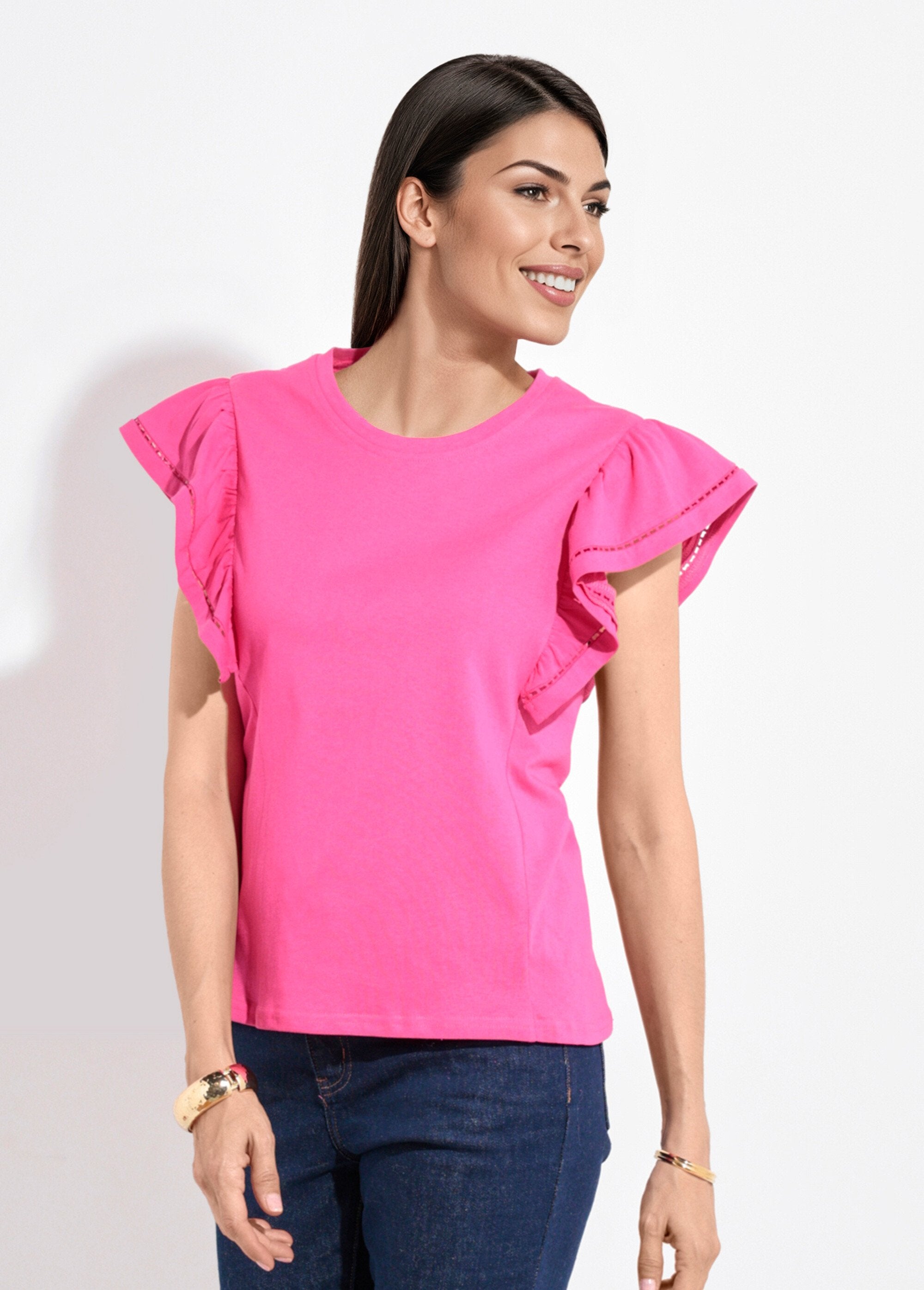 Camiseta_com_mangas_curtas_e_babados_vazados_Fuchsia_FA1_slim