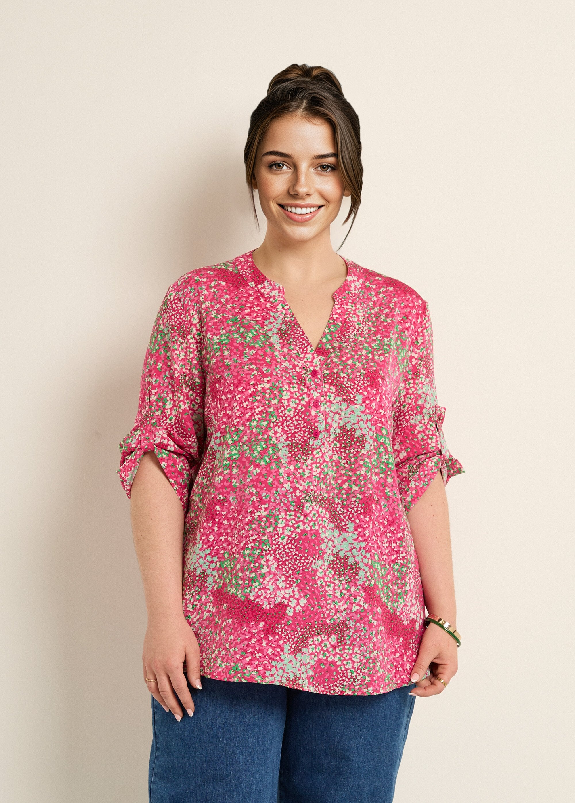Túnica_floral_de_manga_comprida_com_decote_em_V_Rose_imprime_FA1_curvy
