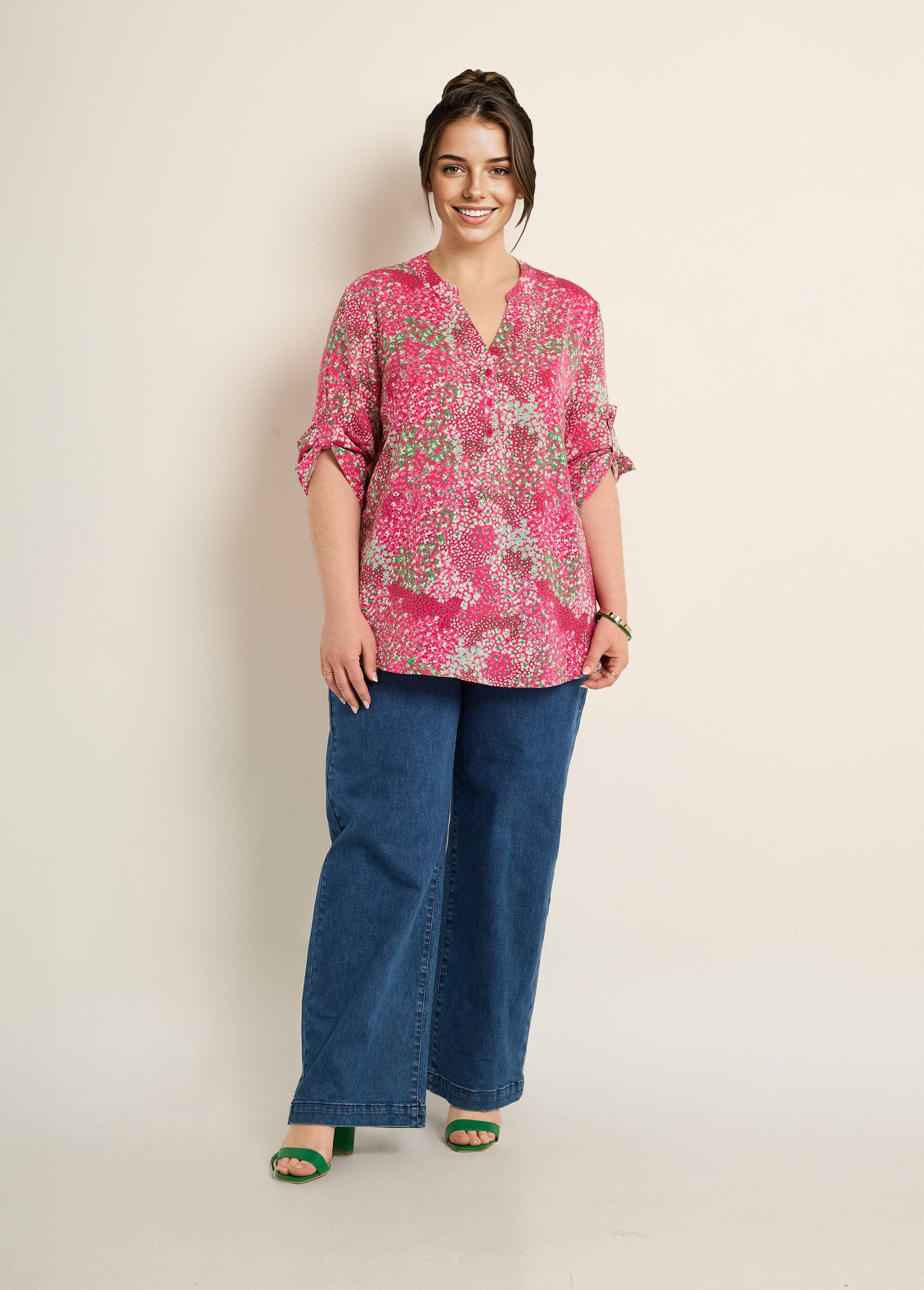 Túnica_floral_de_manga_comprida_com_decote_em_V_Rose_imprime_SF1_curvy