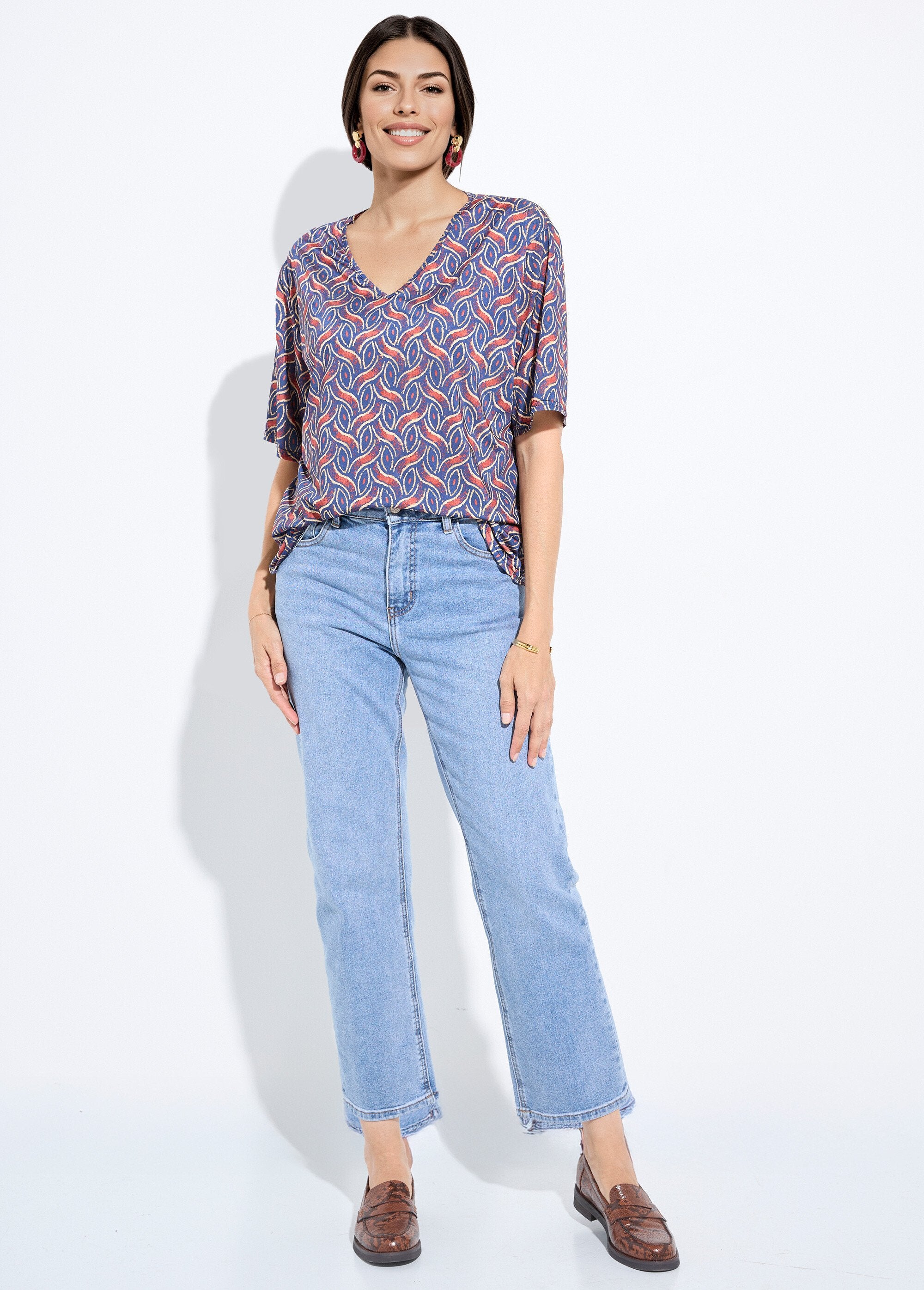 Túnica_étnica_de_manga_curta_Marine_et_brique_SF1_slim