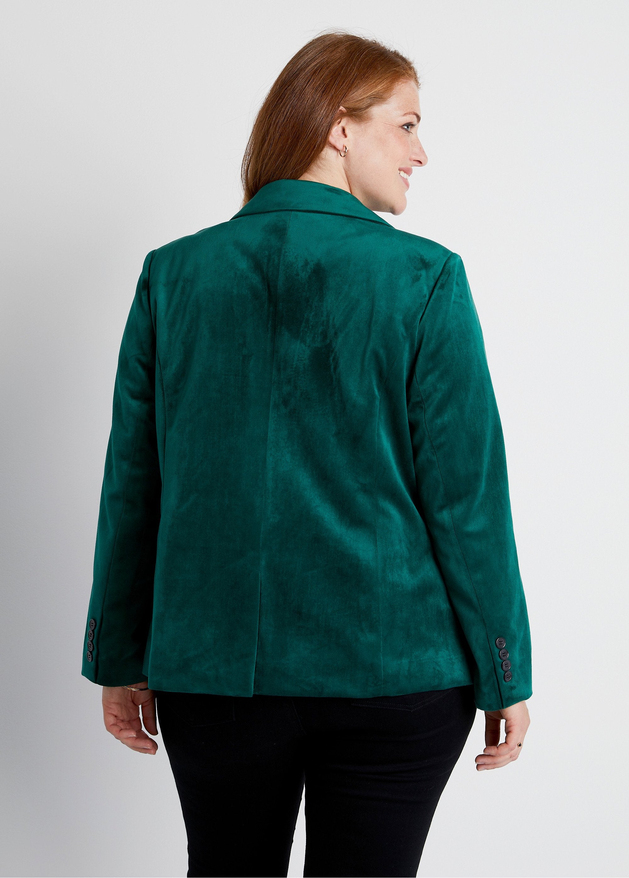 Jaqueta_blazer_reta_de_veludo_liso_com_gola_sob_medida_VERDE_DO1_curvy